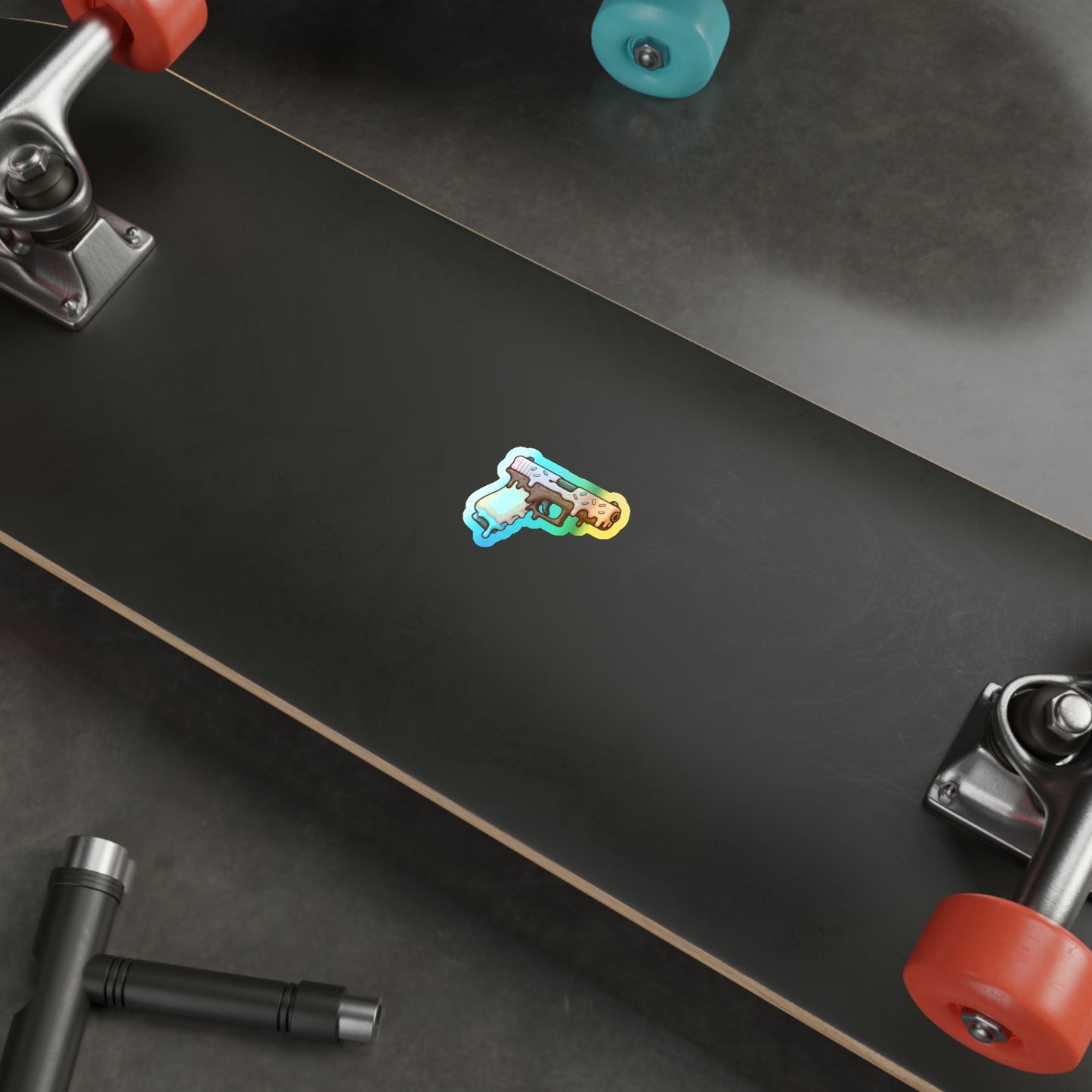Sweet Treats Glock - Holographic Die-Cut Stickers