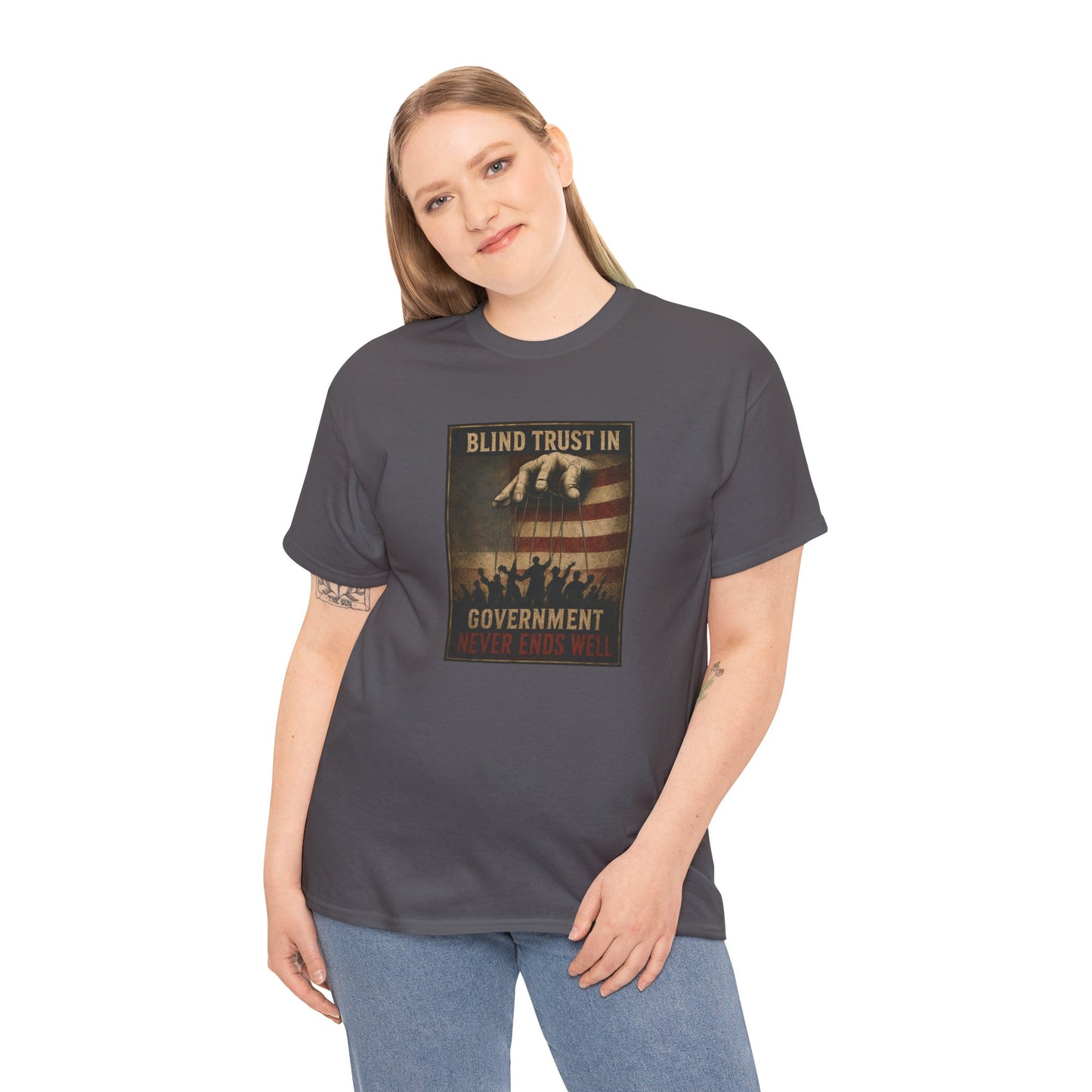 Blind Trust - Unisex Heavy Cotton Tee