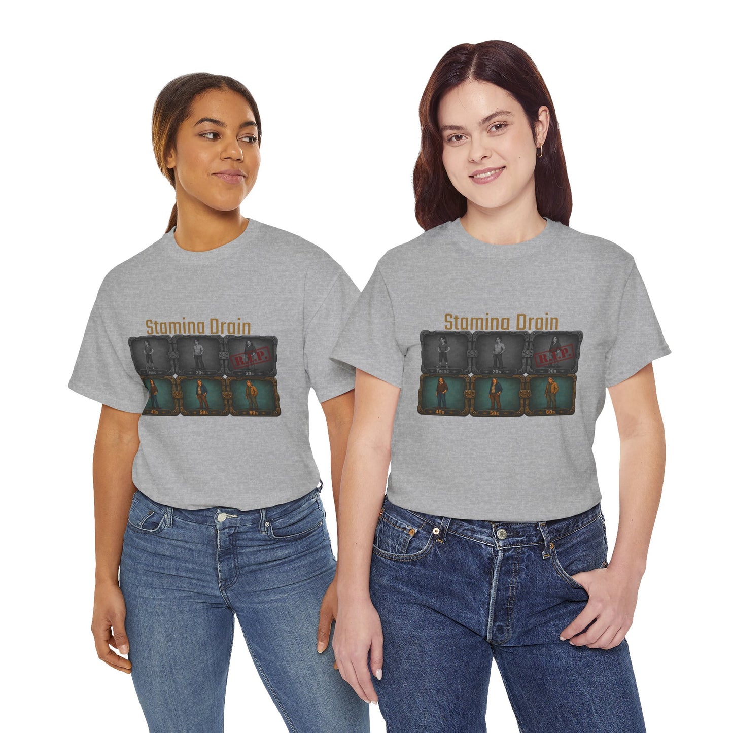 Stamina Drain - Unisex Heavy Cotton Tee