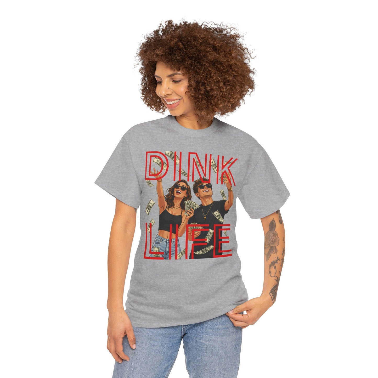 DINK LIFE - Unisex Heavy Cotton Tee