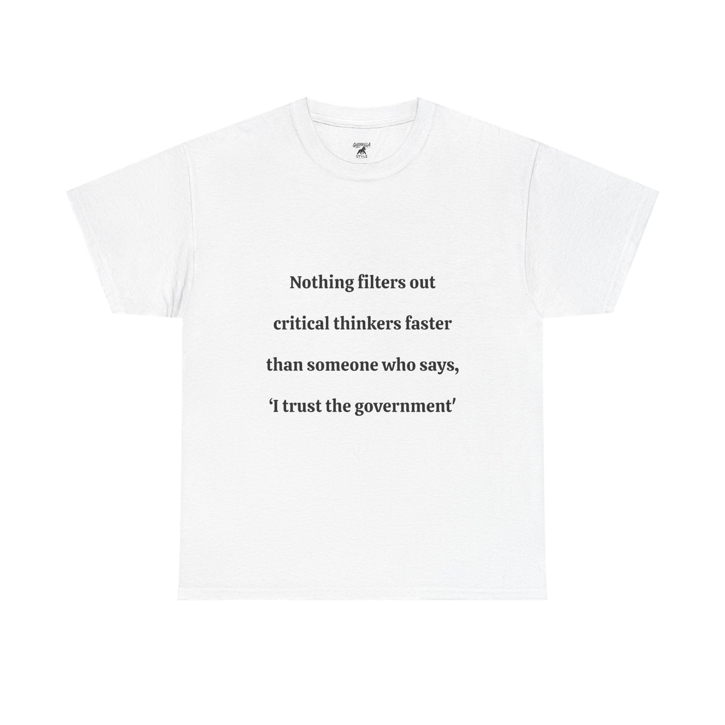 Critical Thinkers - Unisex Heavy Cotton Tee