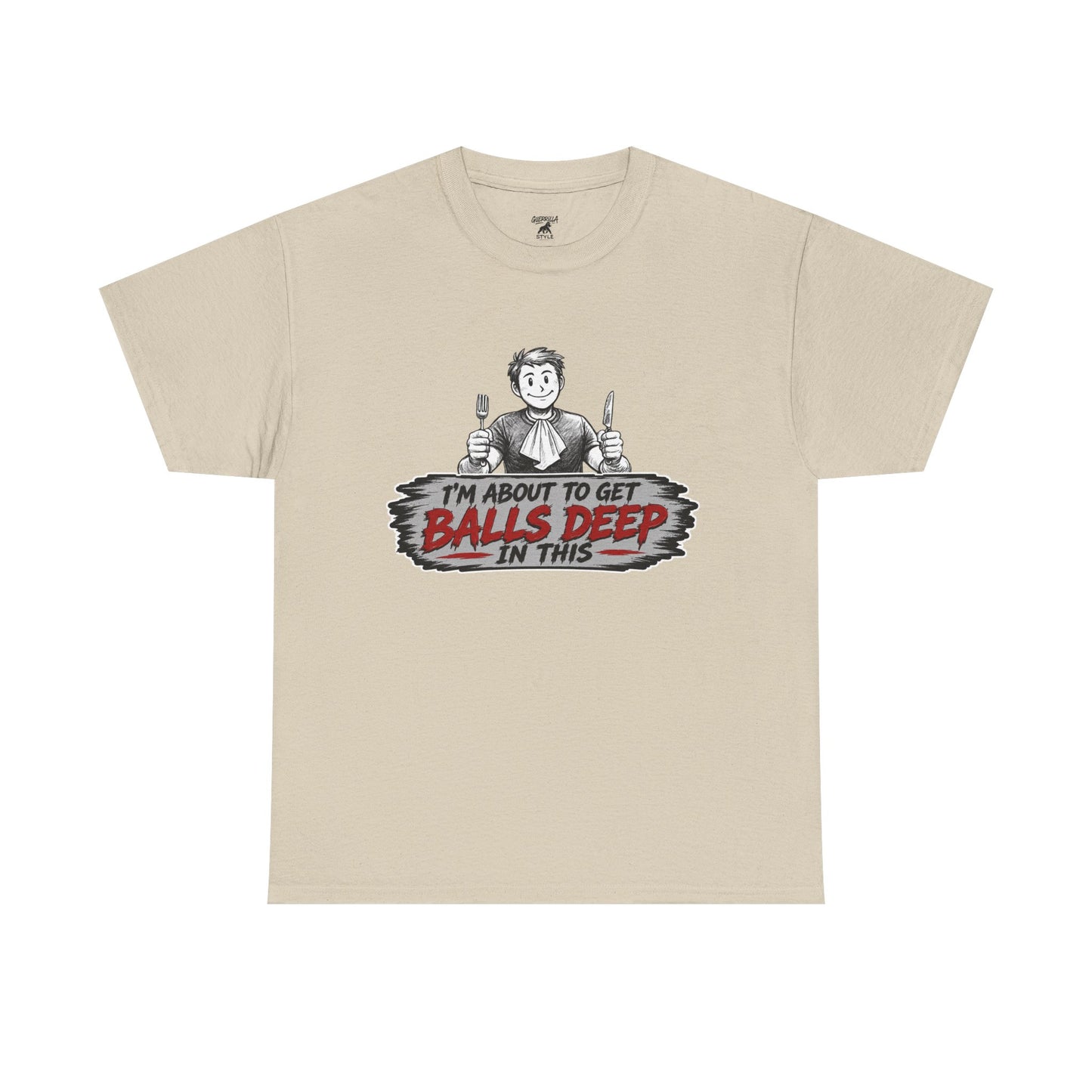 Balls Deep - Unisex Heavy Cotton Tee