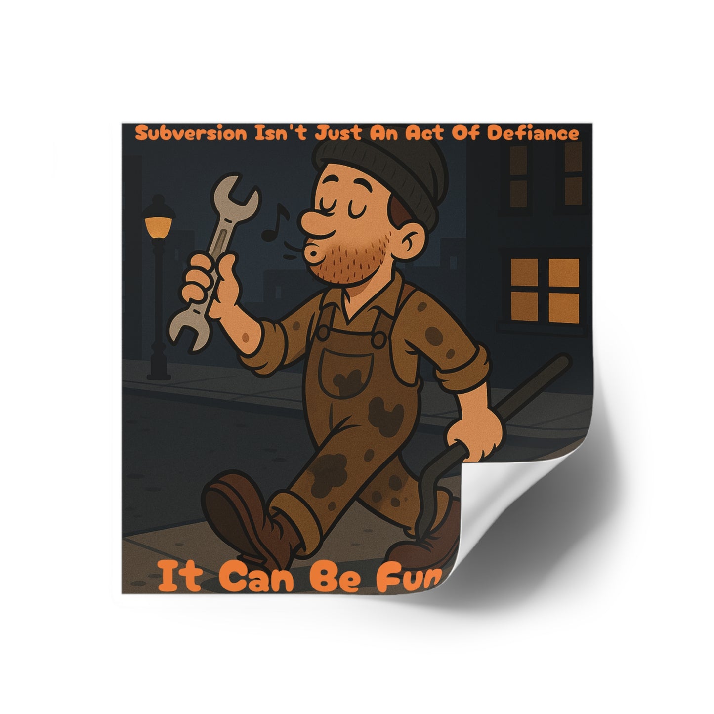 Subversion - Square Stickers