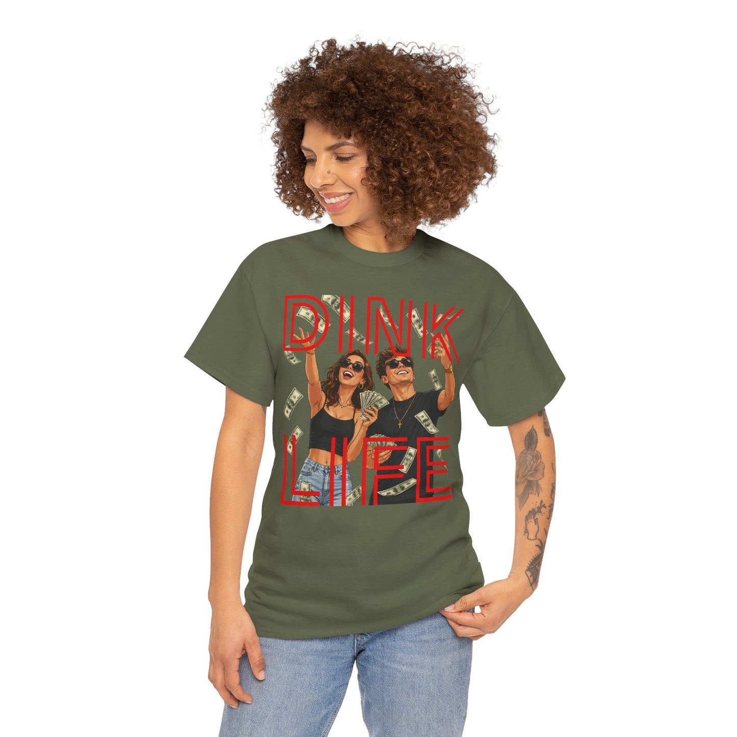 DINK LIFE - Unisex Heavy Cotton Tee