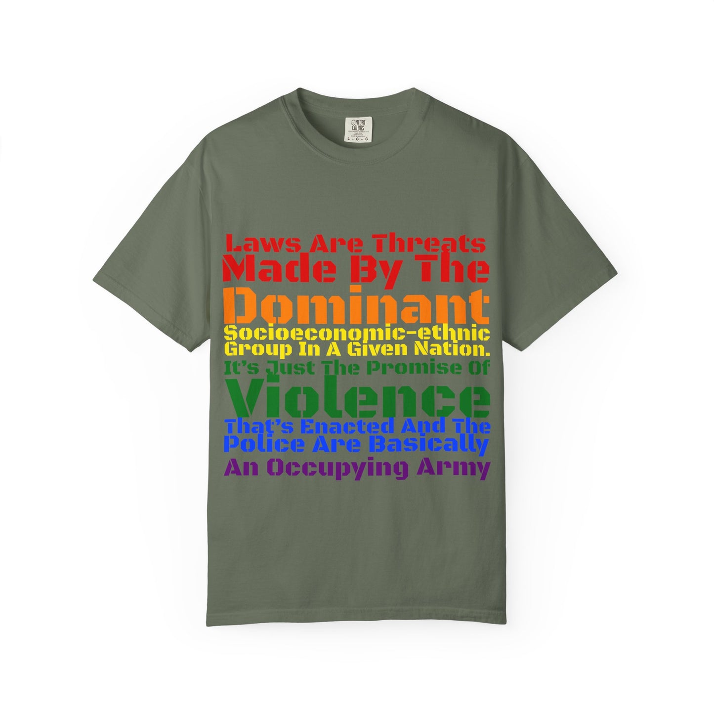 Laws Are Threats - T-shirt