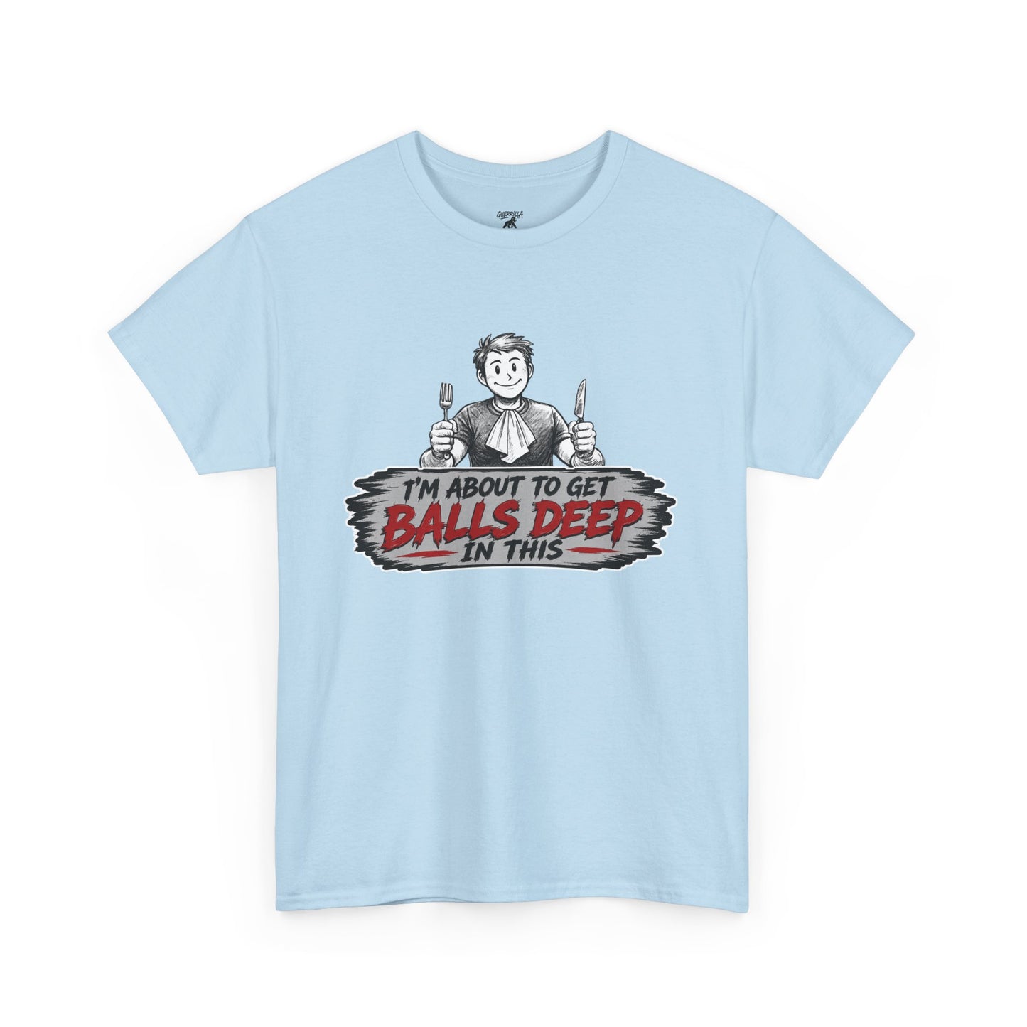 Balls Deep - Unisex Heavy Cotton Tee