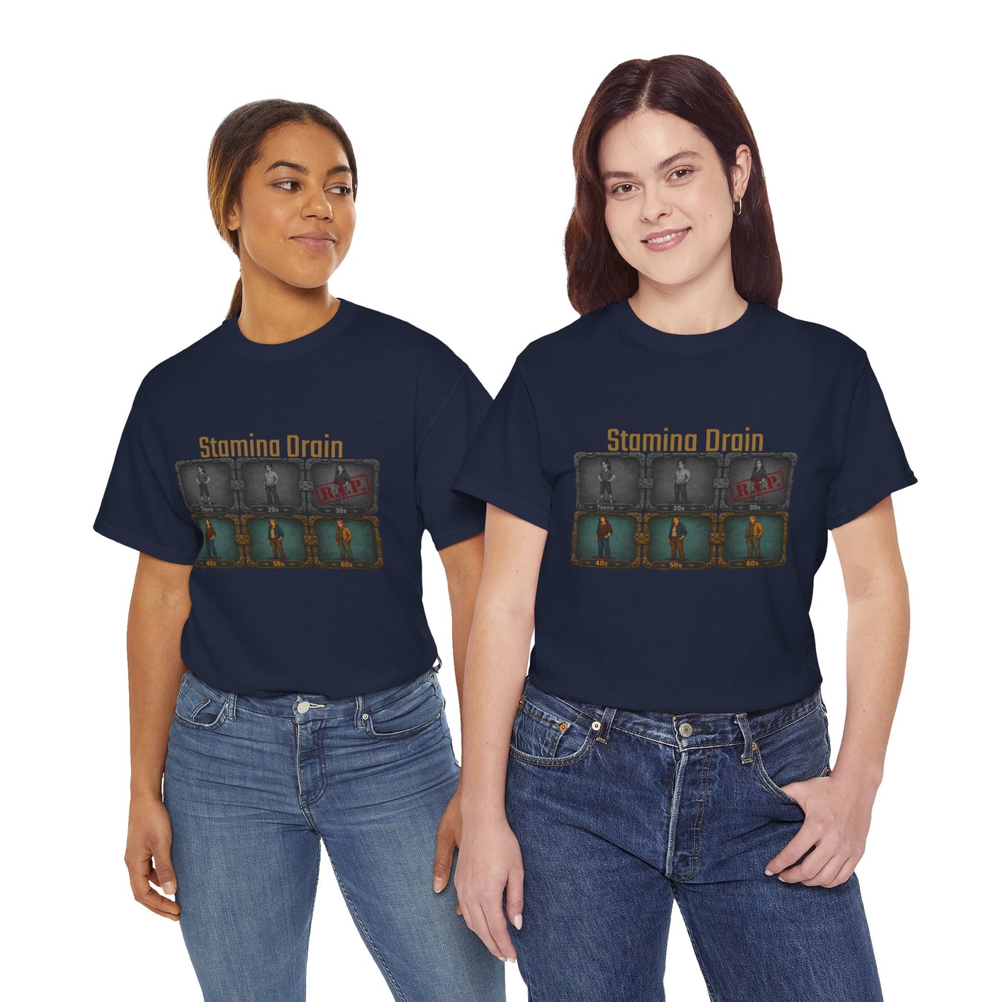 Stamina Drain - Unisex Heavy Cotton Tee