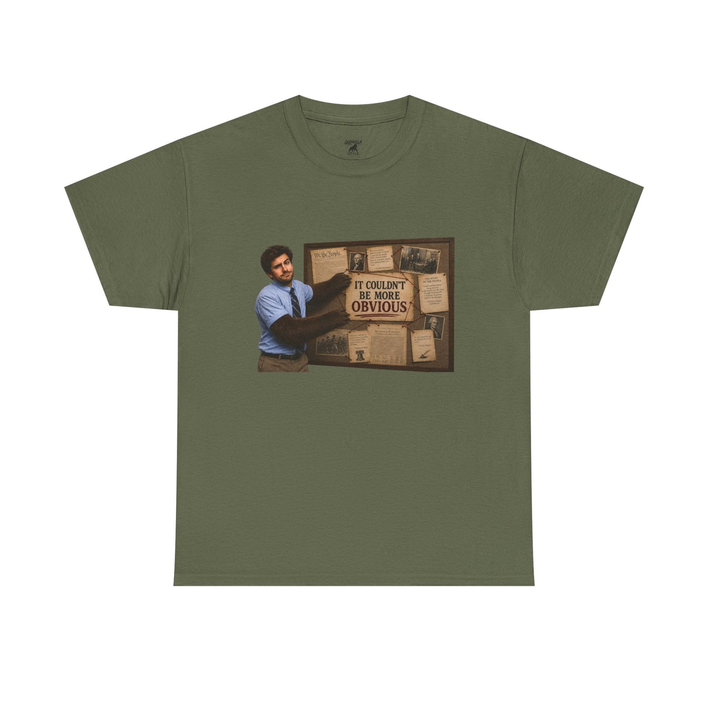 Obvious - Unisex Heavy Cotton Tee