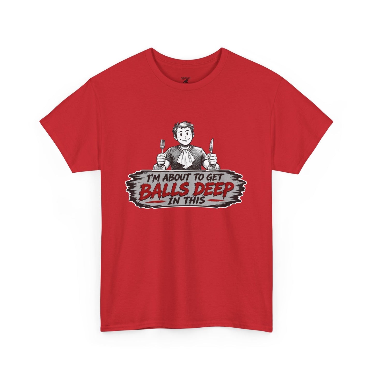 Balls Deep - Unisex Heavy Cotton Tee