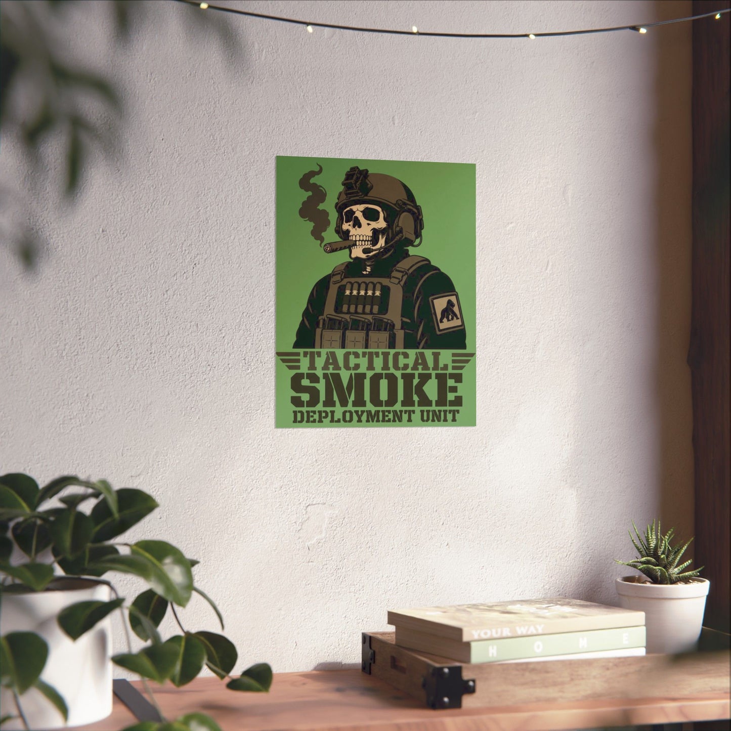 Tactical Smoke - Matte Vertical Posters