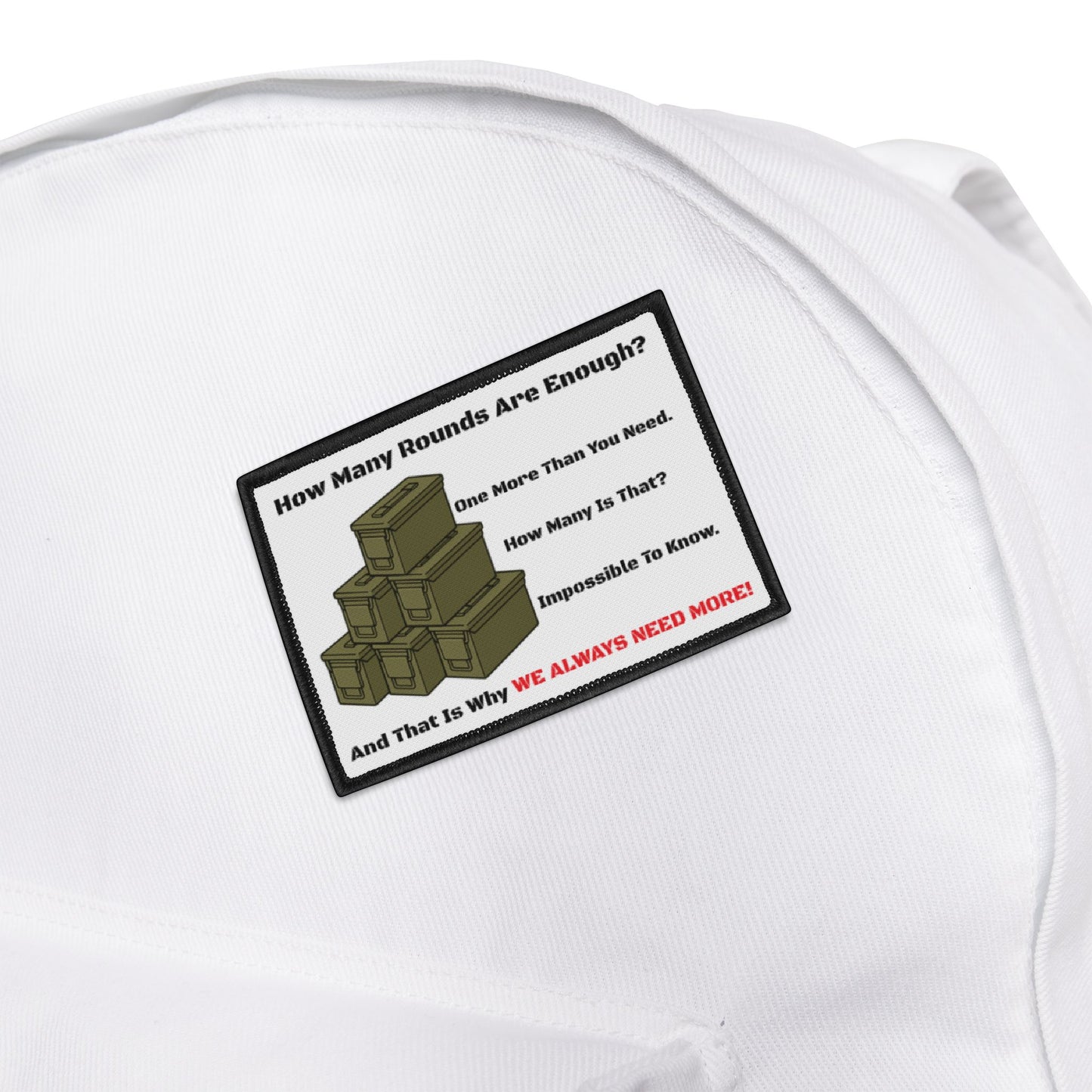 More Ammo - Iron-On Patch