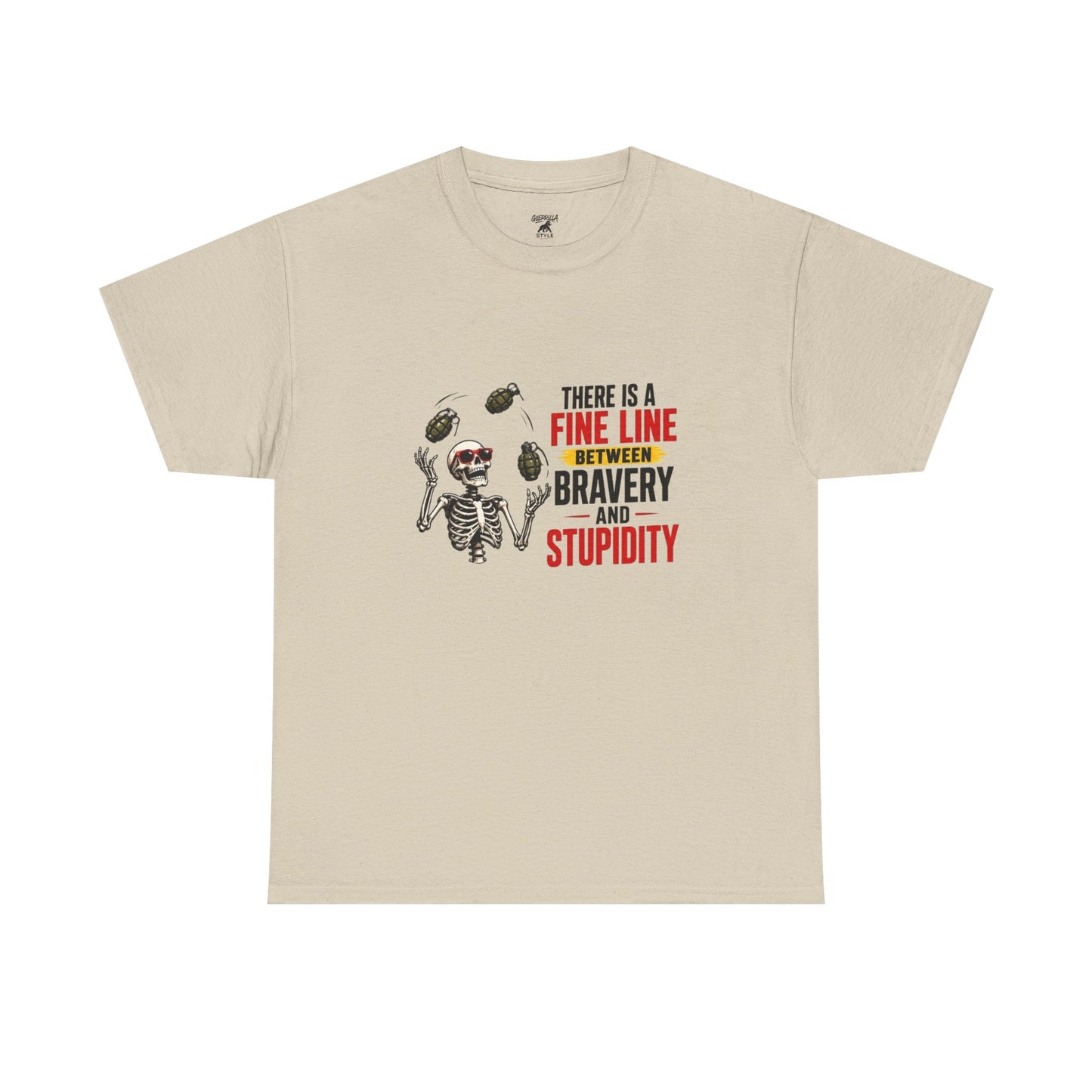 Fine Line - Unisex Heavy Cotton Tee