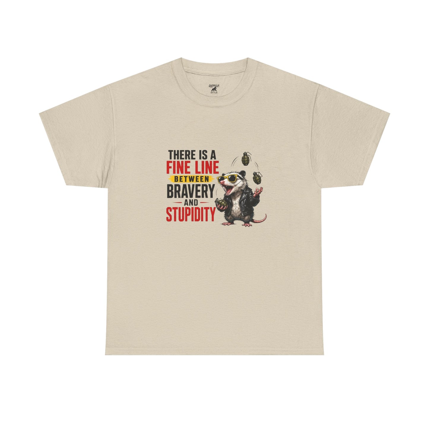 Fine Line - Unisex Heavy Cotton Tee