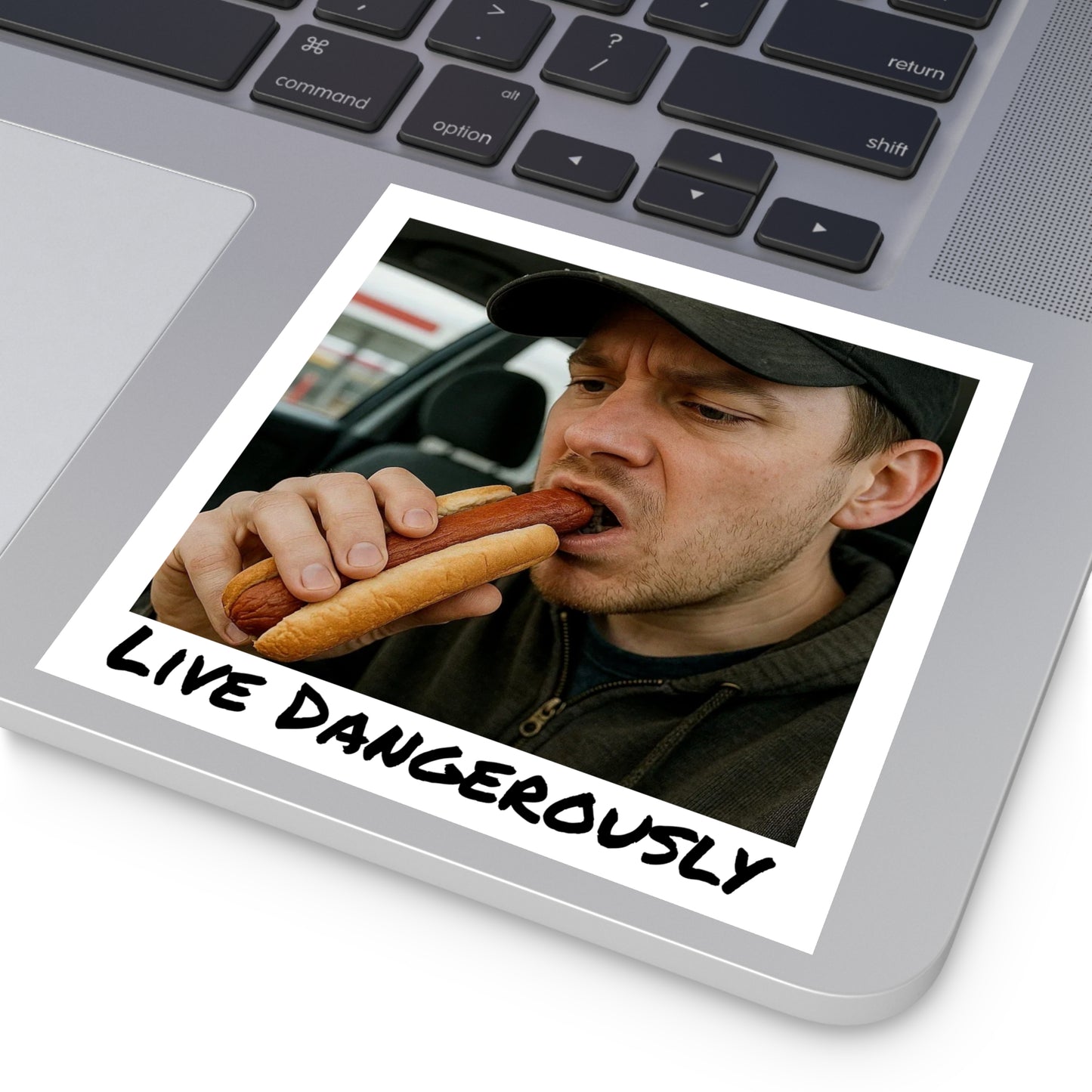 Liver Dangerously - Square Stickers