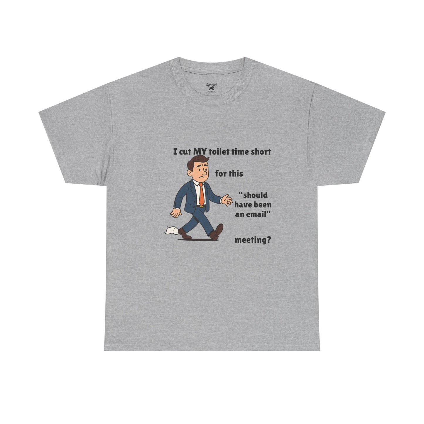 Toilet Time - Unisex Cotton Crew Tee