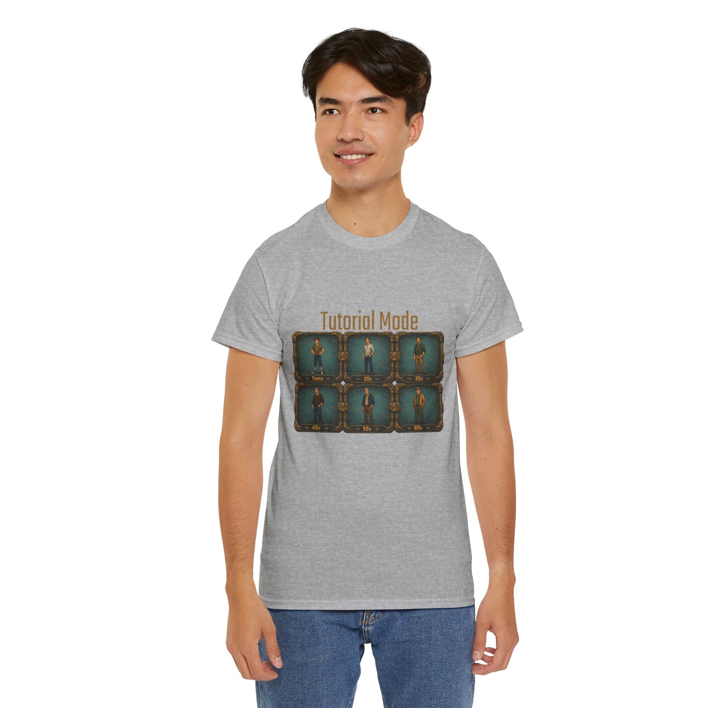 Tutorial Mode - Unisex Heavy Cotton Tee