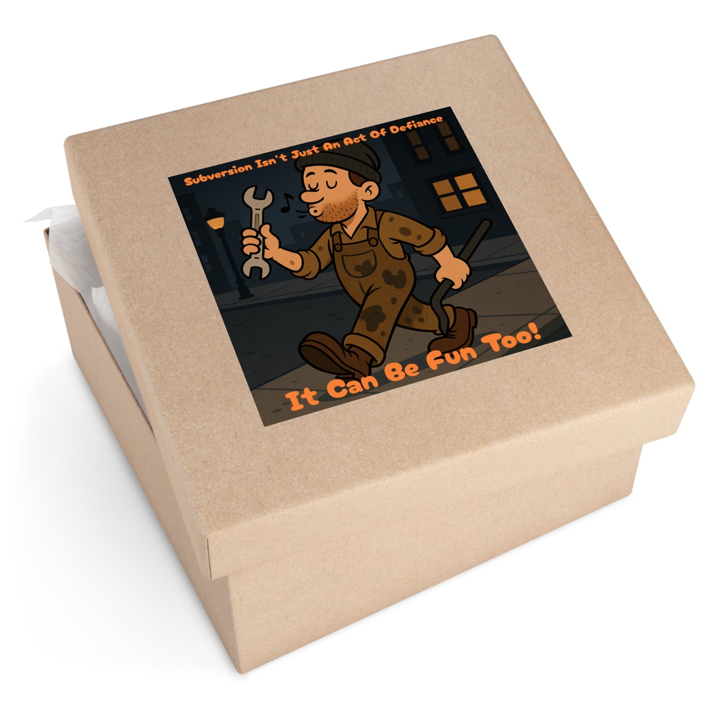 Subversion - Square Stickers