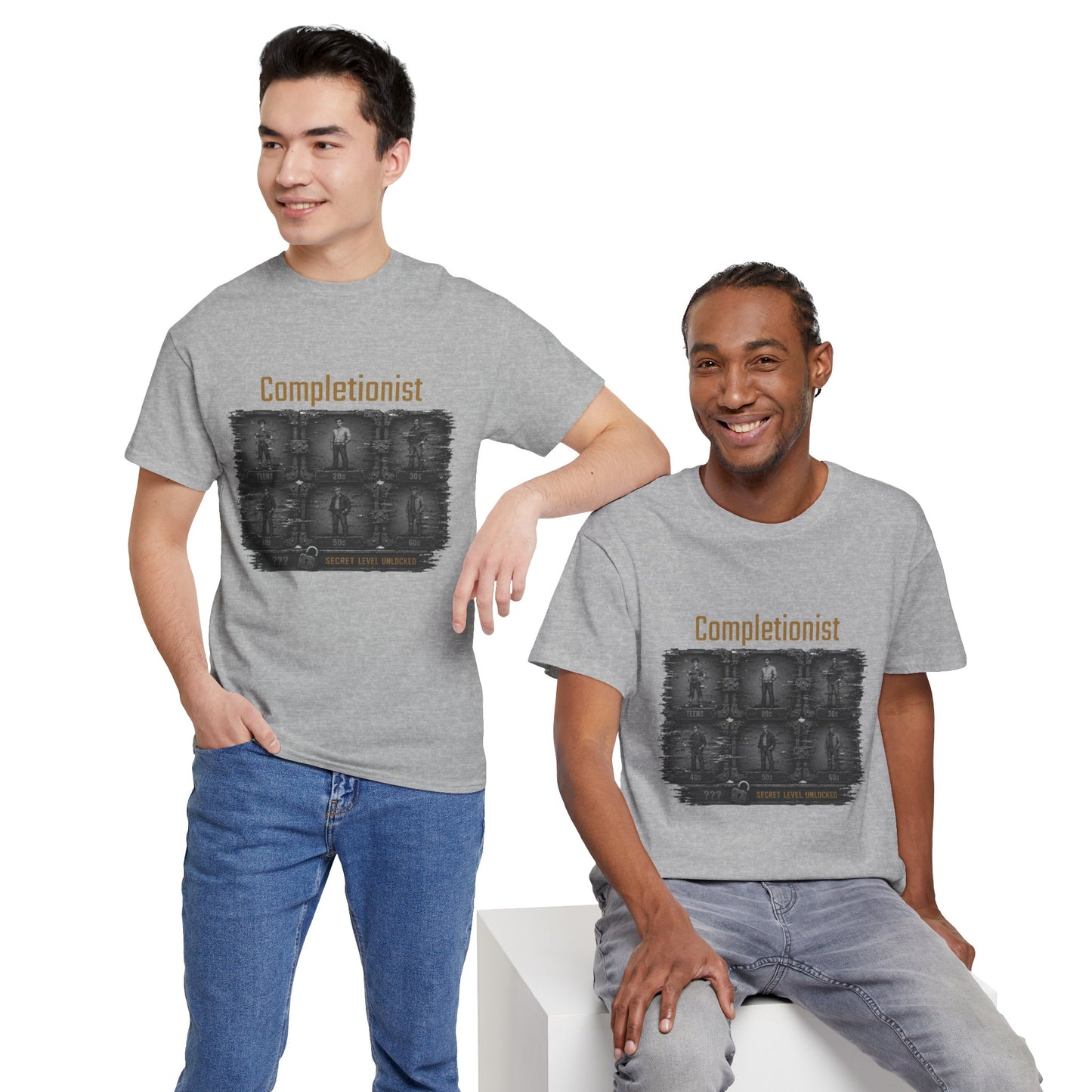 Completionist - Unisex Heavy Cotton Tee