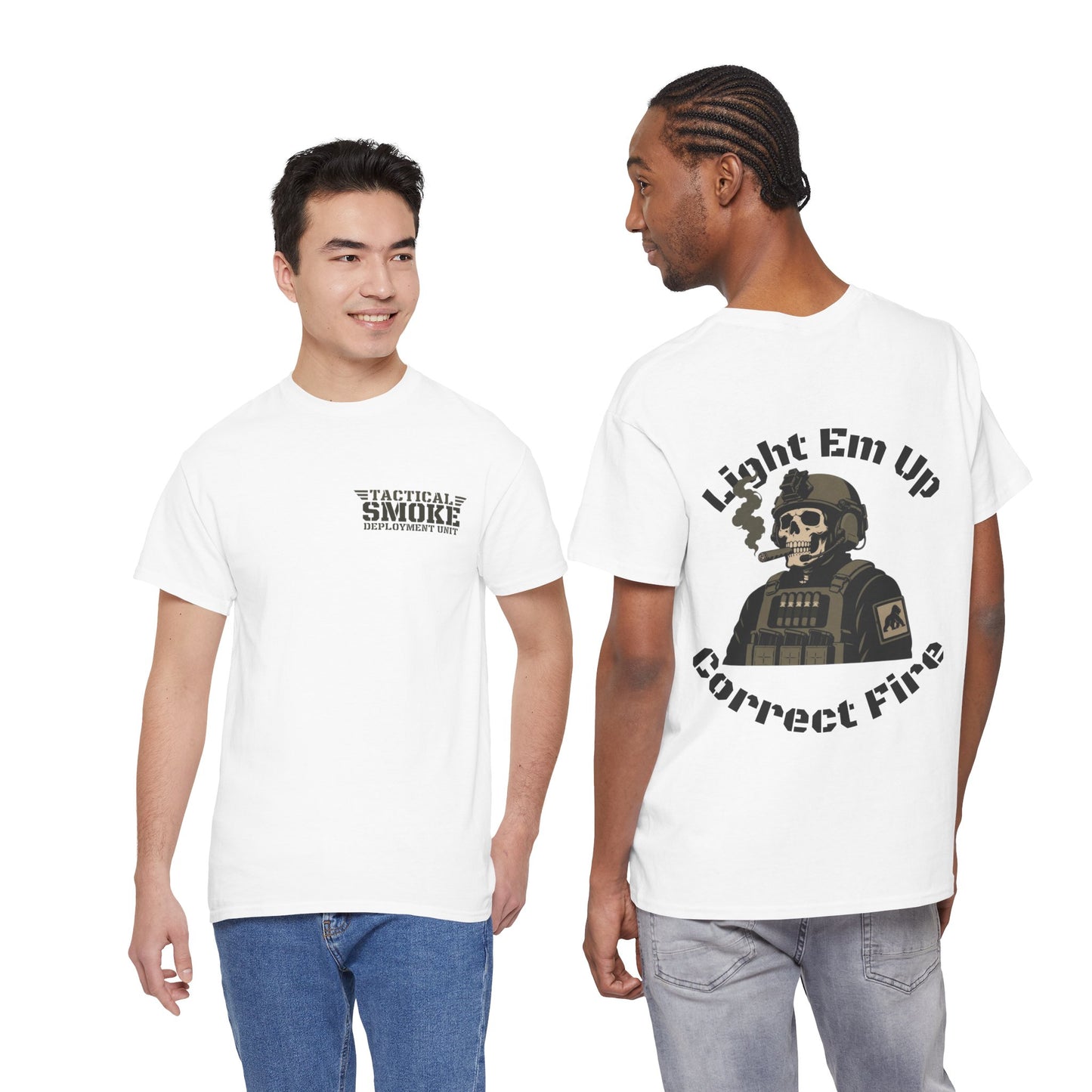 Tactical Smoke - Unisex Heavy Cotton Tee