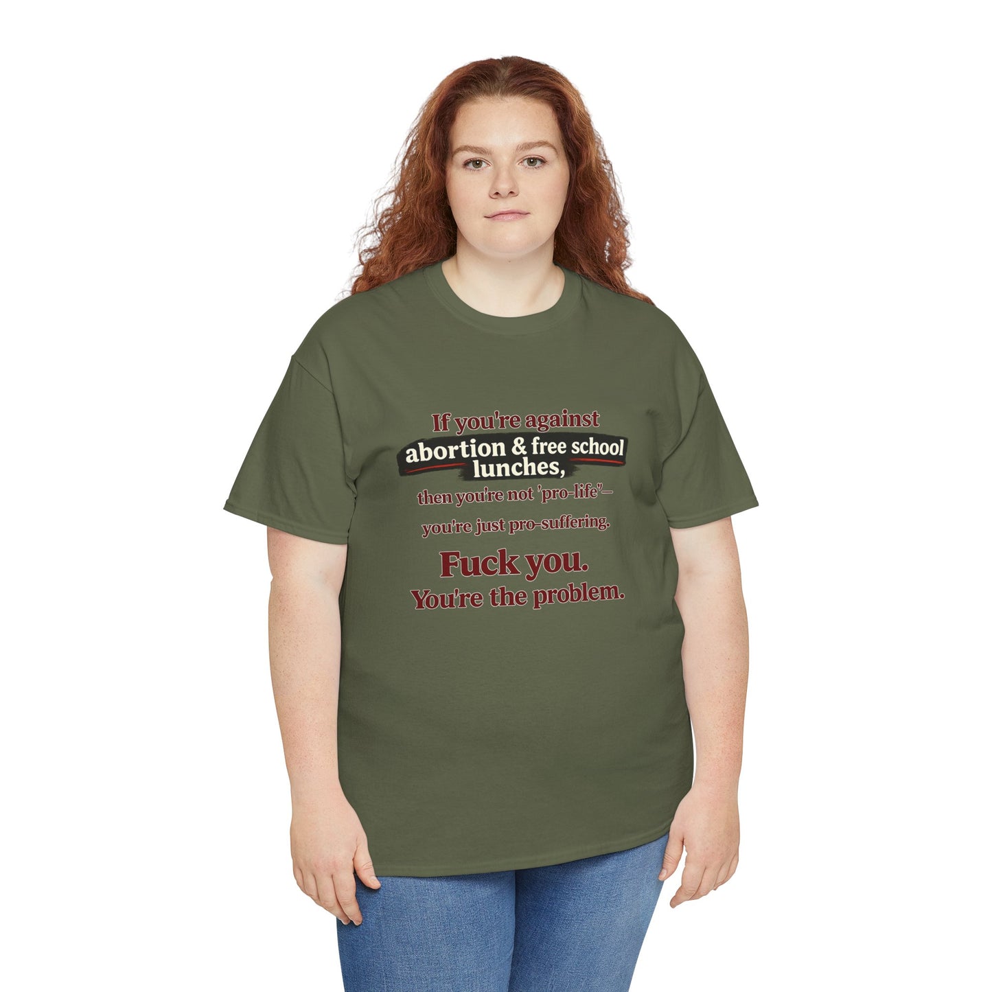You're The Problem - Unisex Heavy Cotton Tee