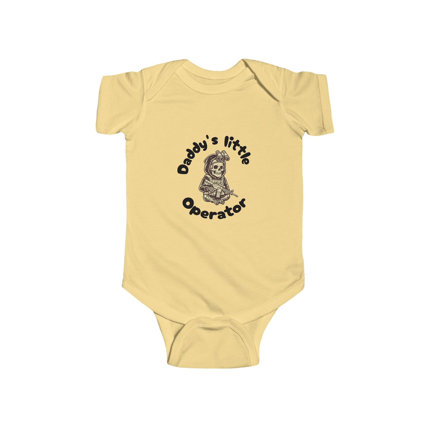 Daddy's little operator - Infant Fine Jersey Bodysuit