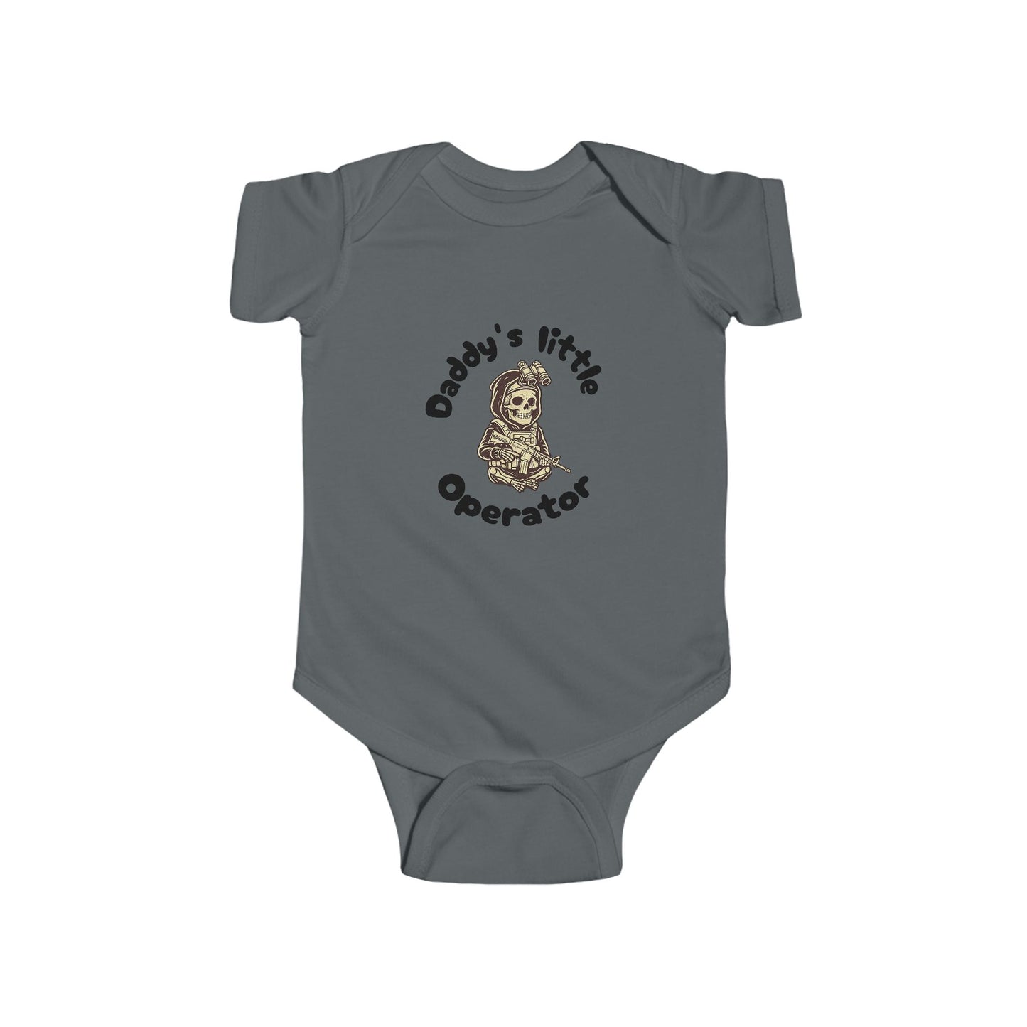 Daddy's little operator - Infant Fine Jersey Bodysuit