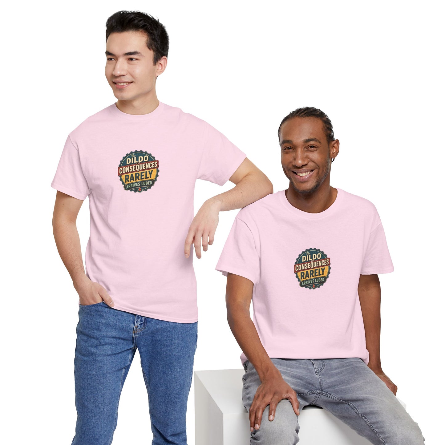 Dildo of Consequences - Unisex Heavy Cotton Tee