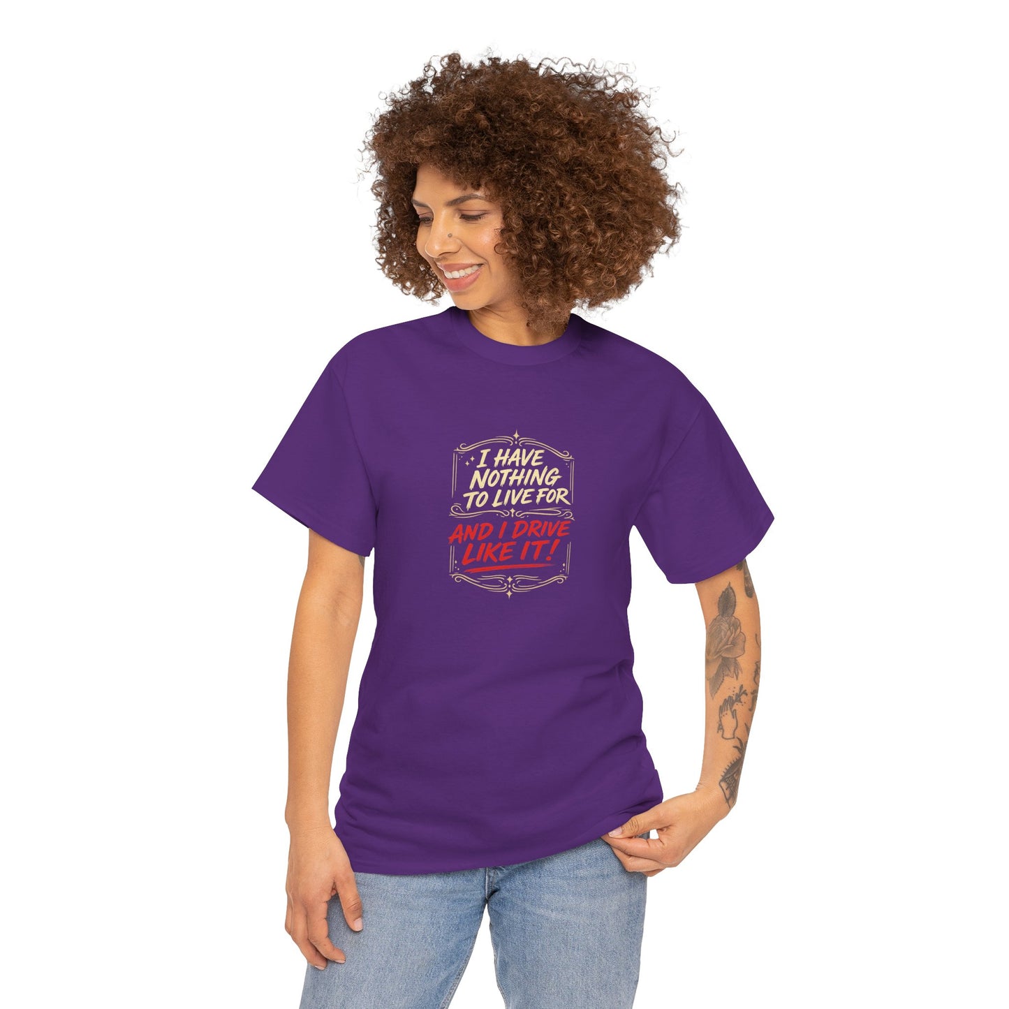 I Drive Like It - Unisex Heavy Cotton Tee