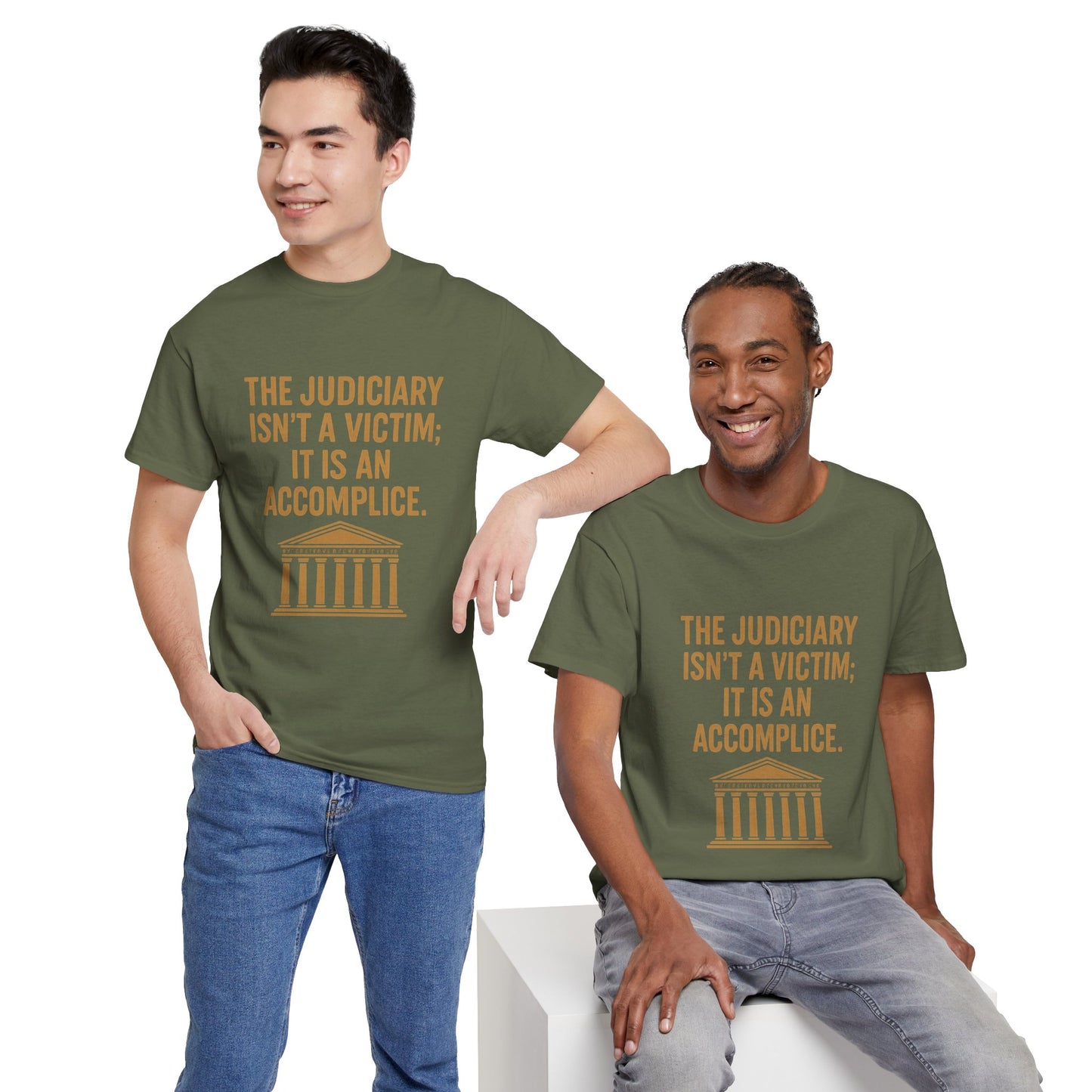 Judiciary Arent Victims- Unisex Heavy Cotton Tee