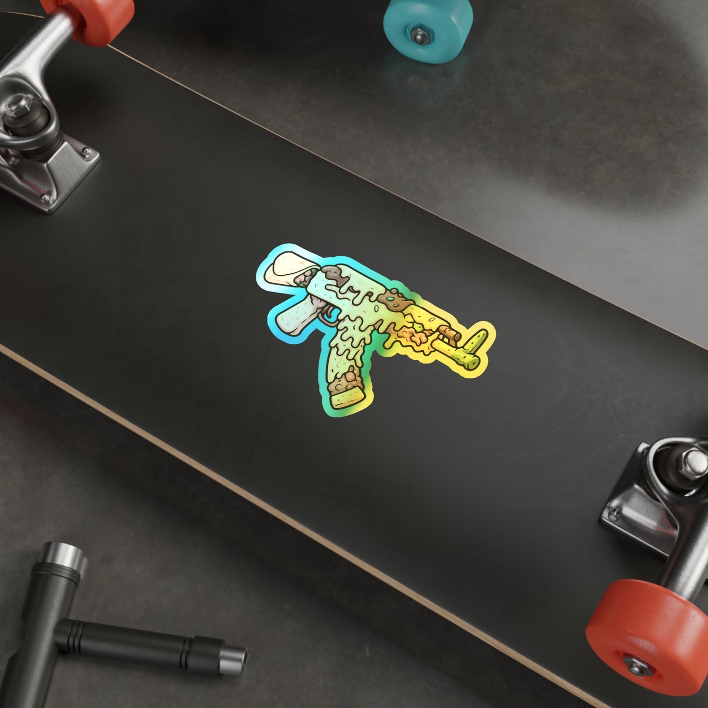 Taco Tuesday AK - Holographic Die-Cut Sticker