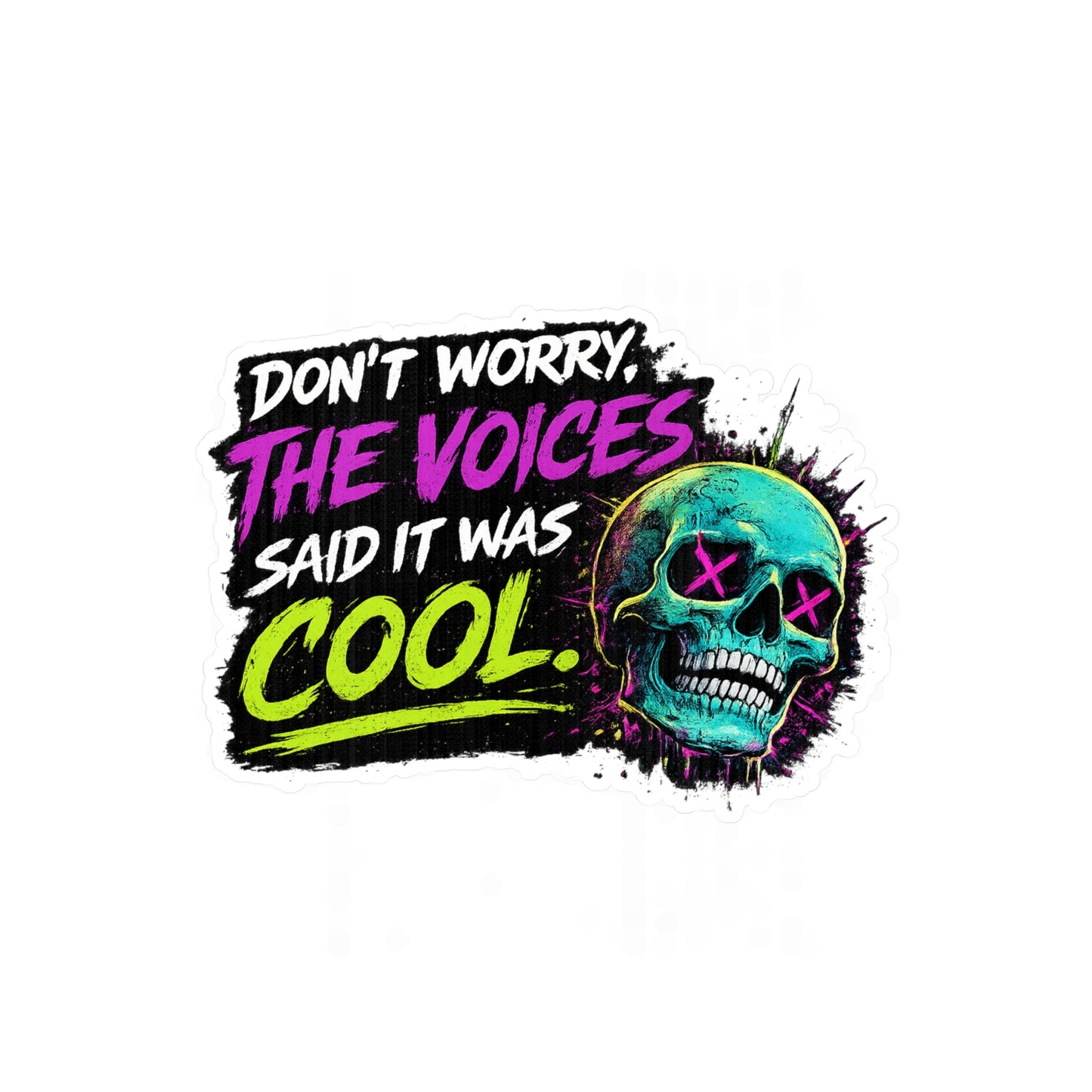 The Voices - Kiss-Cut Vinyl Decals