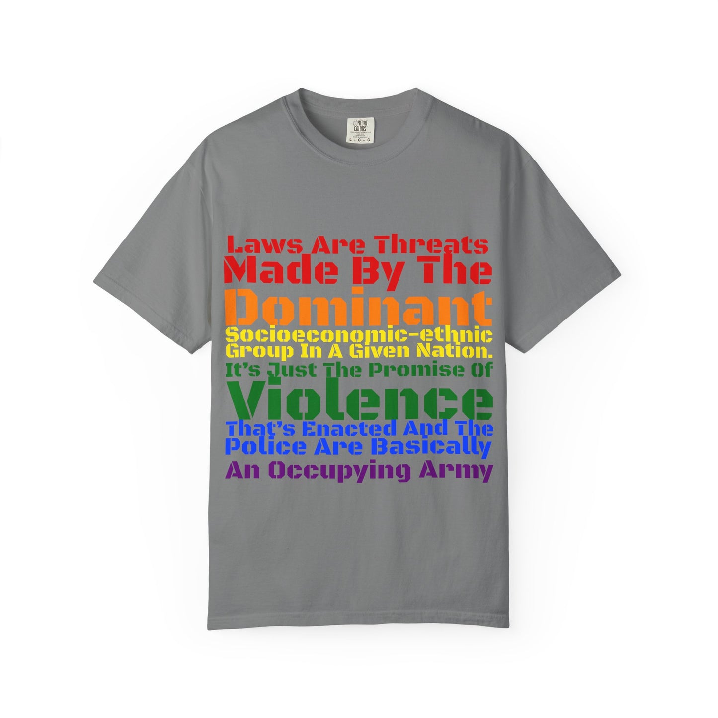 Laws Are Threats - T-shirt