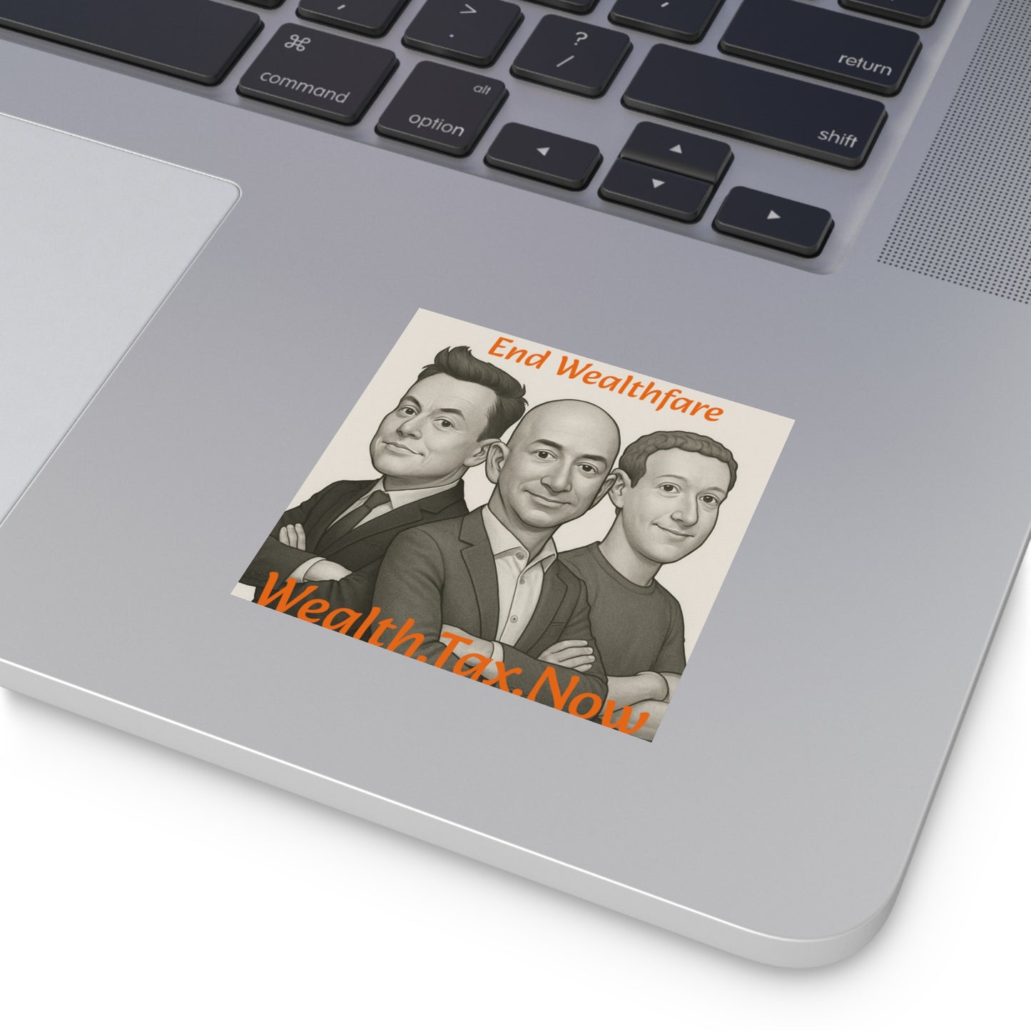 Wealthfare - Square Stickers