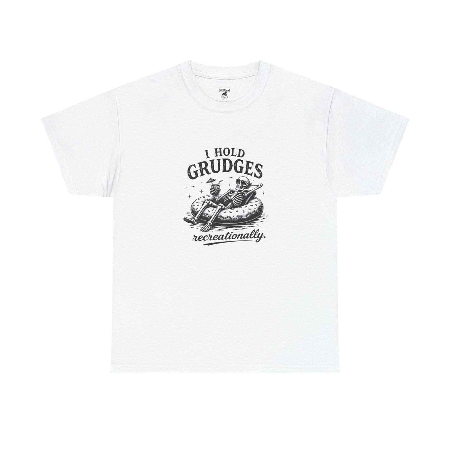 I Hold Grudges - Unisex Heavy Cotton Tee