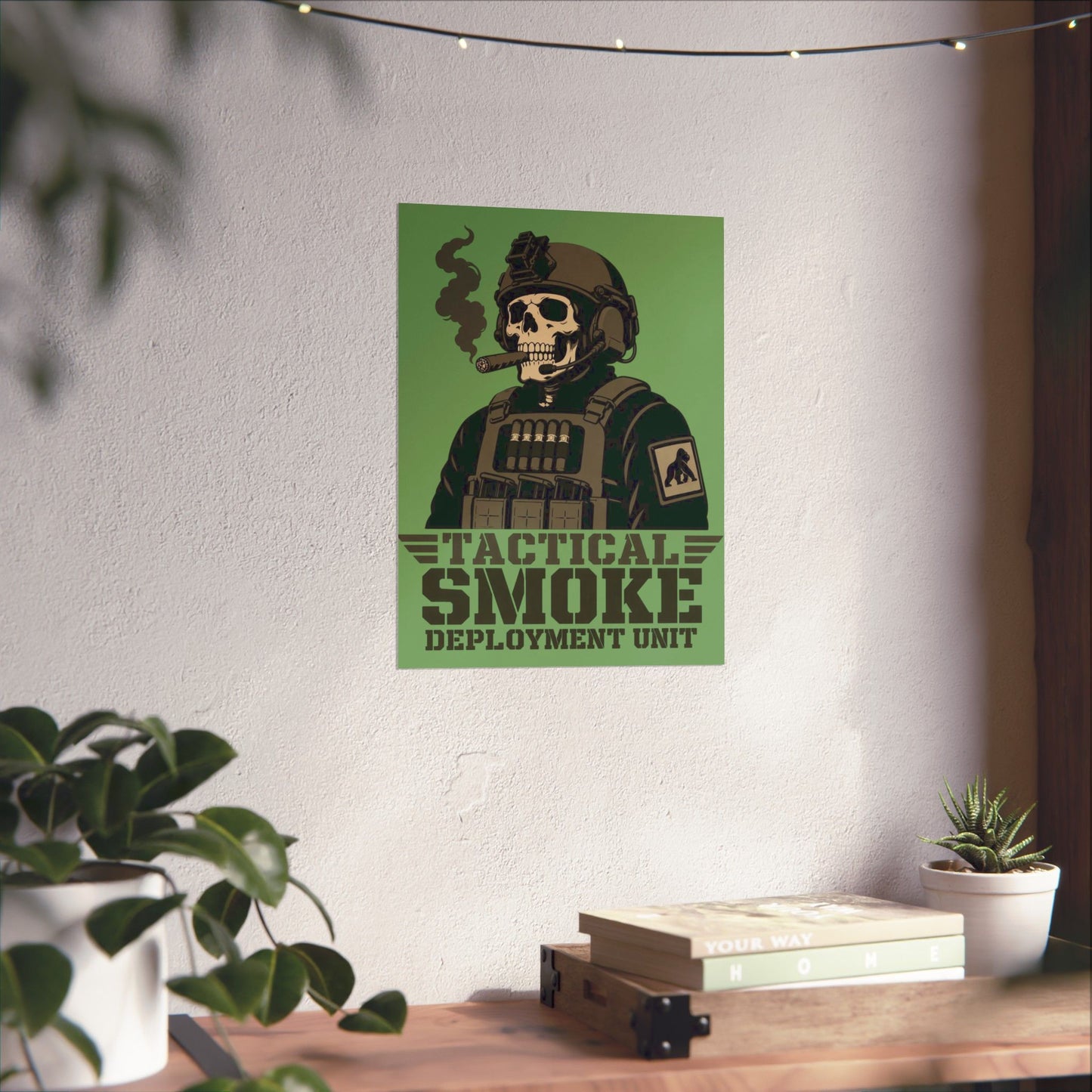 Tactical Smoke - Matte Vertical Posters