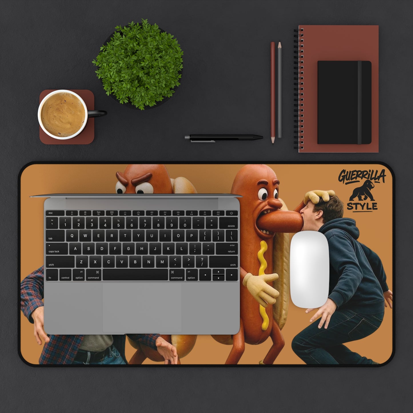 The Hotdog Chronicles - Desk Mat