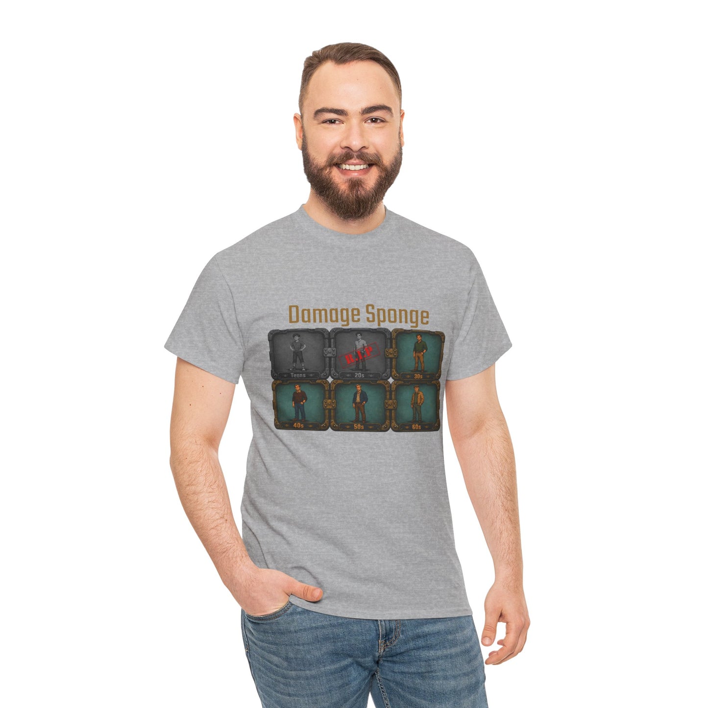 Damage Sponge - Unisex Heavy Cotton Tee