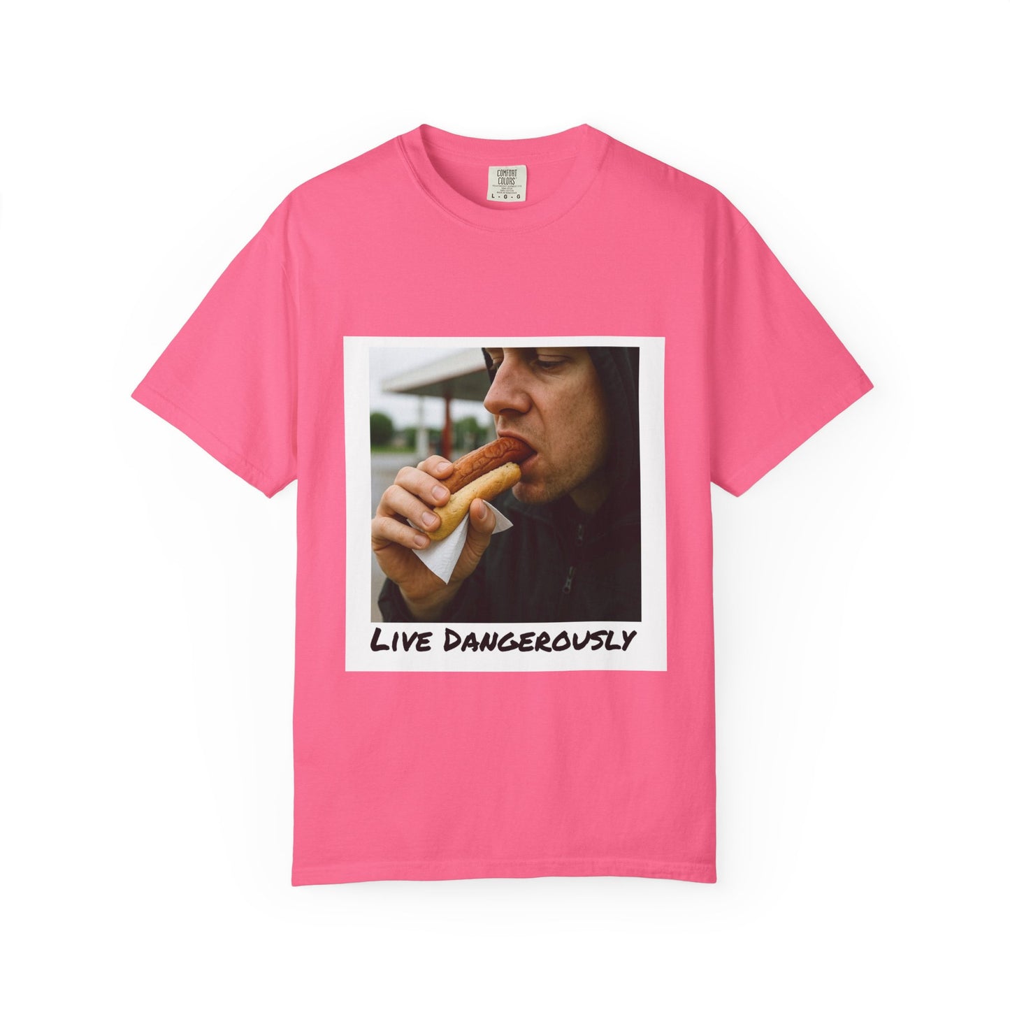 Live Dangerously - Unisex Graphic Print T-Shirt