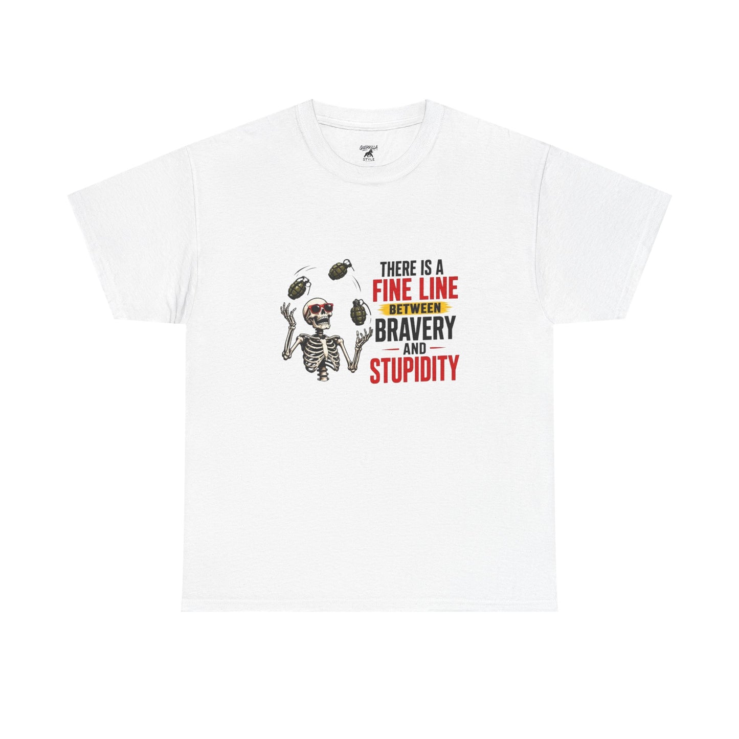 Fine Line - Unisex Heavy Cotton Tee