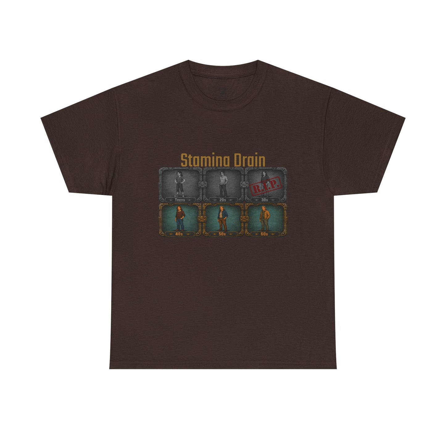 Stamina Drain - Unisex Heavy Cotton Tee