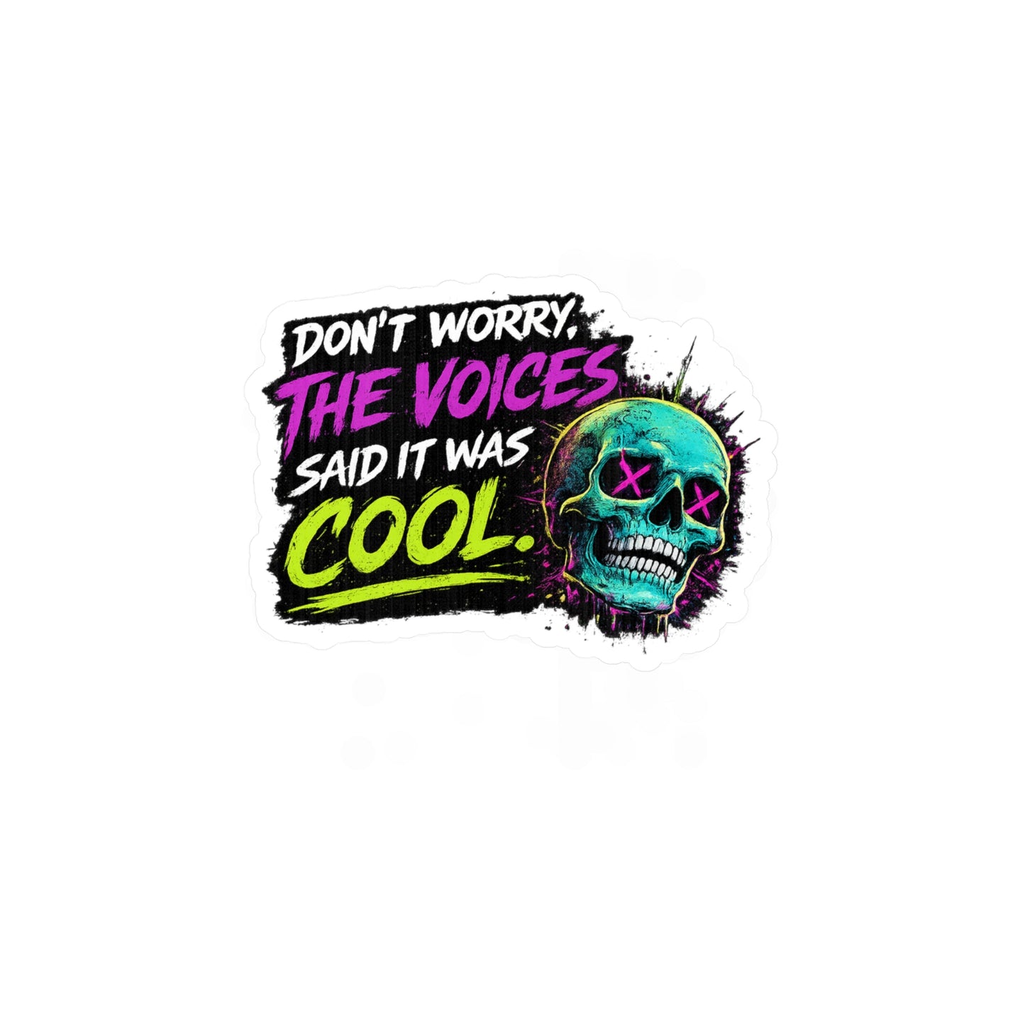 The Voices - Kiss-Cut Vinyl Decals