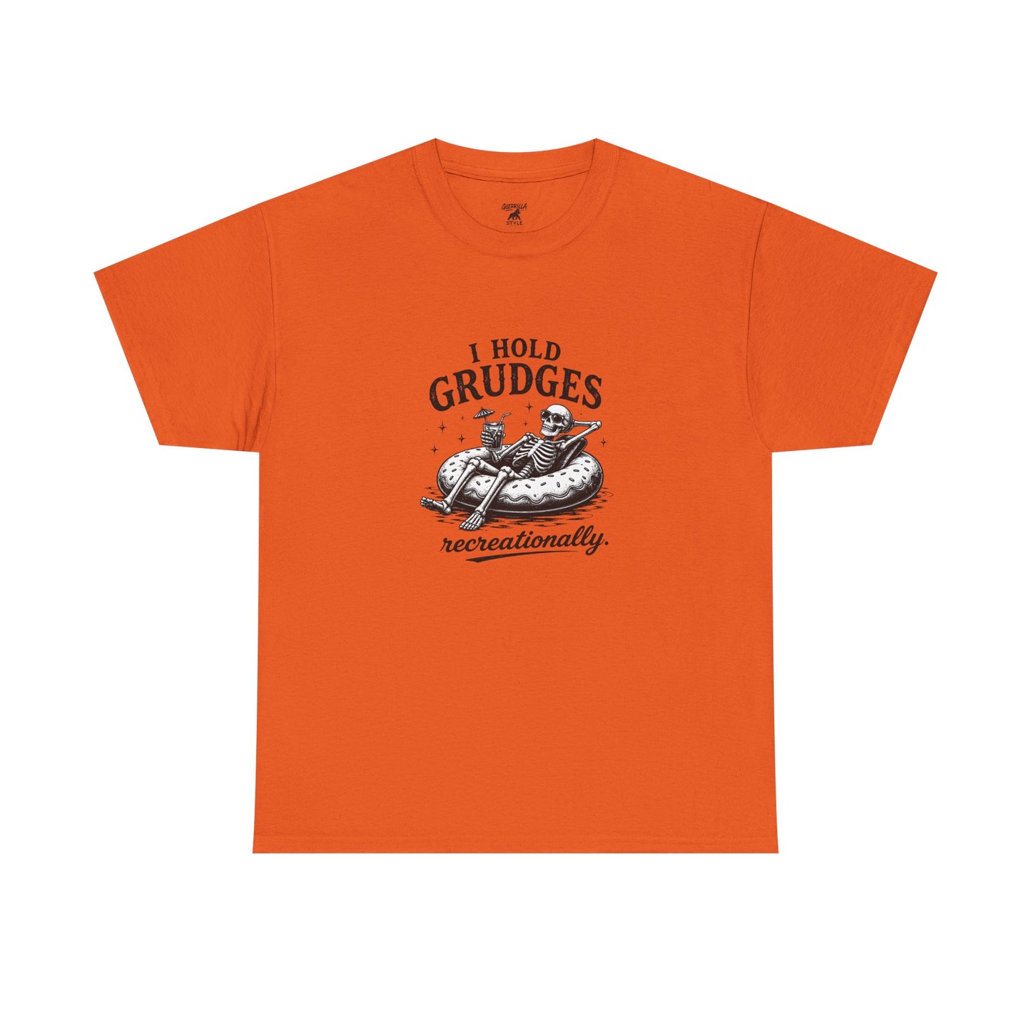 I Hold Grudges - Unisex Heavy Cotton Tee