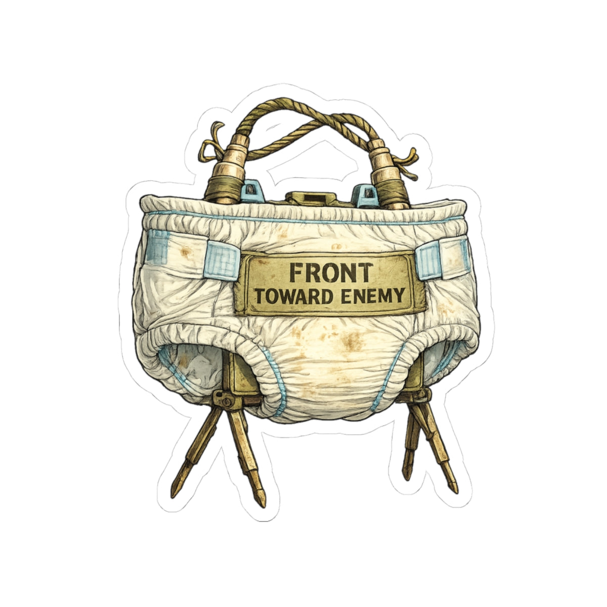 Front Towards Enemy - Stickers