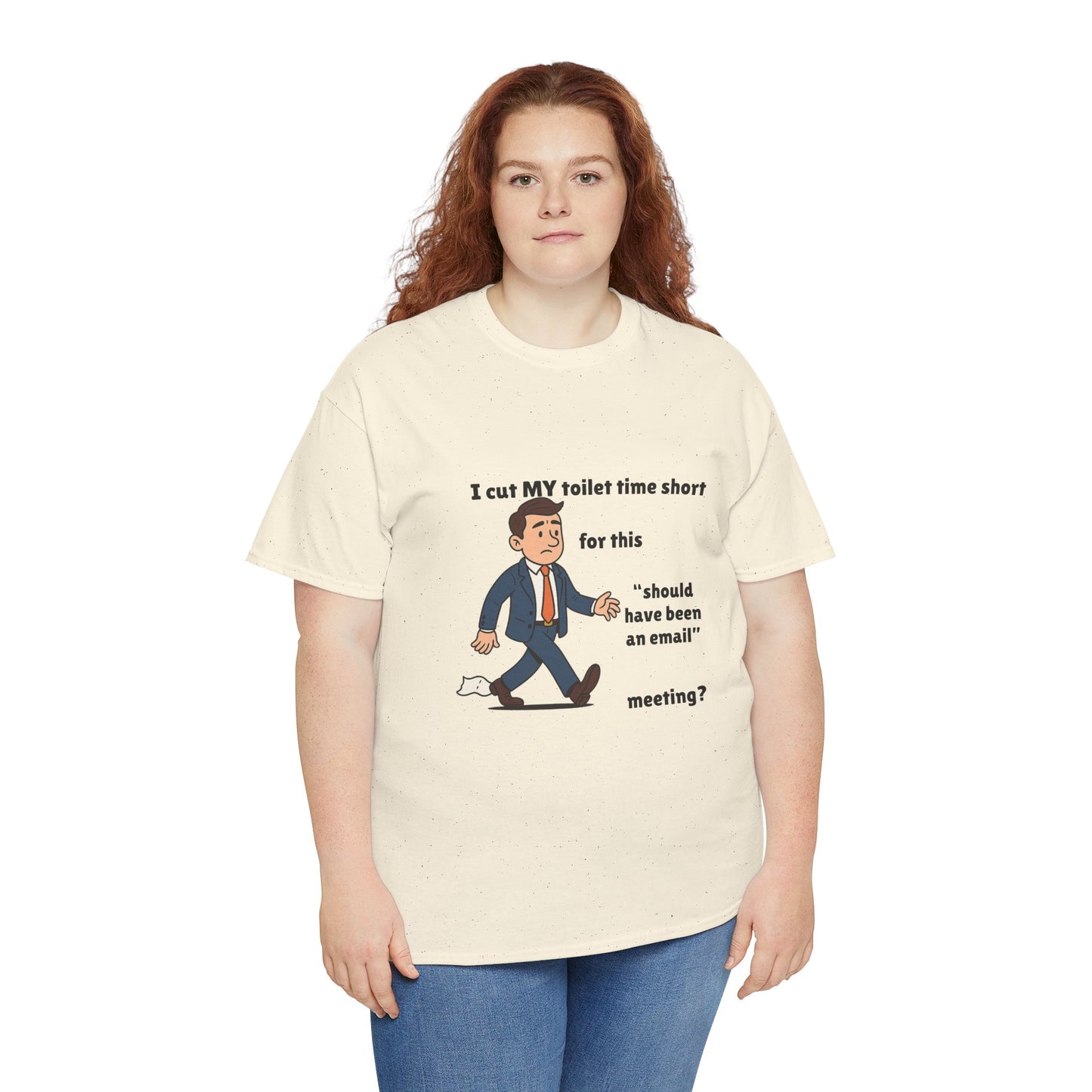 Toilet Time - Unisex Cotton Crew Tee