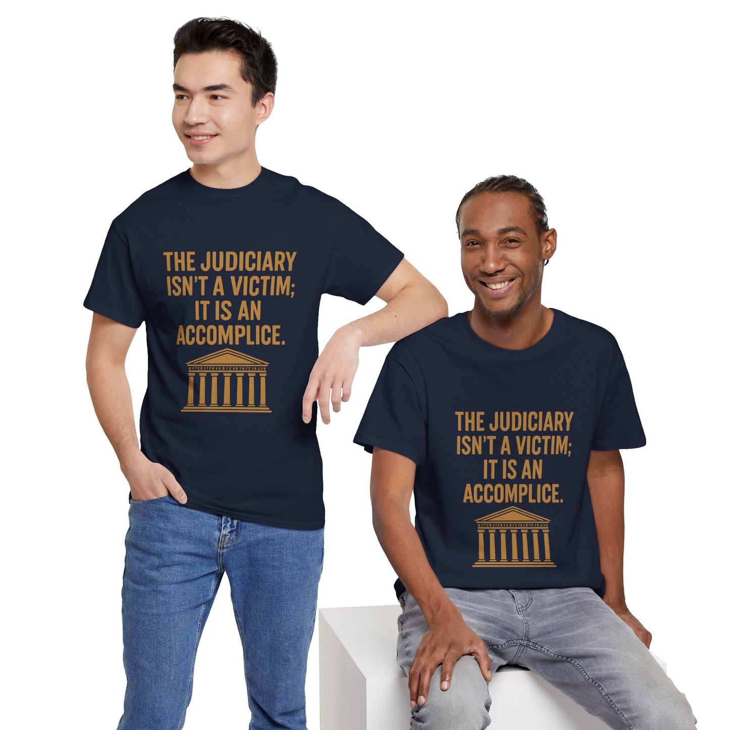 Judiciary Arent Victims- Unisex Heavy Cotton Tee