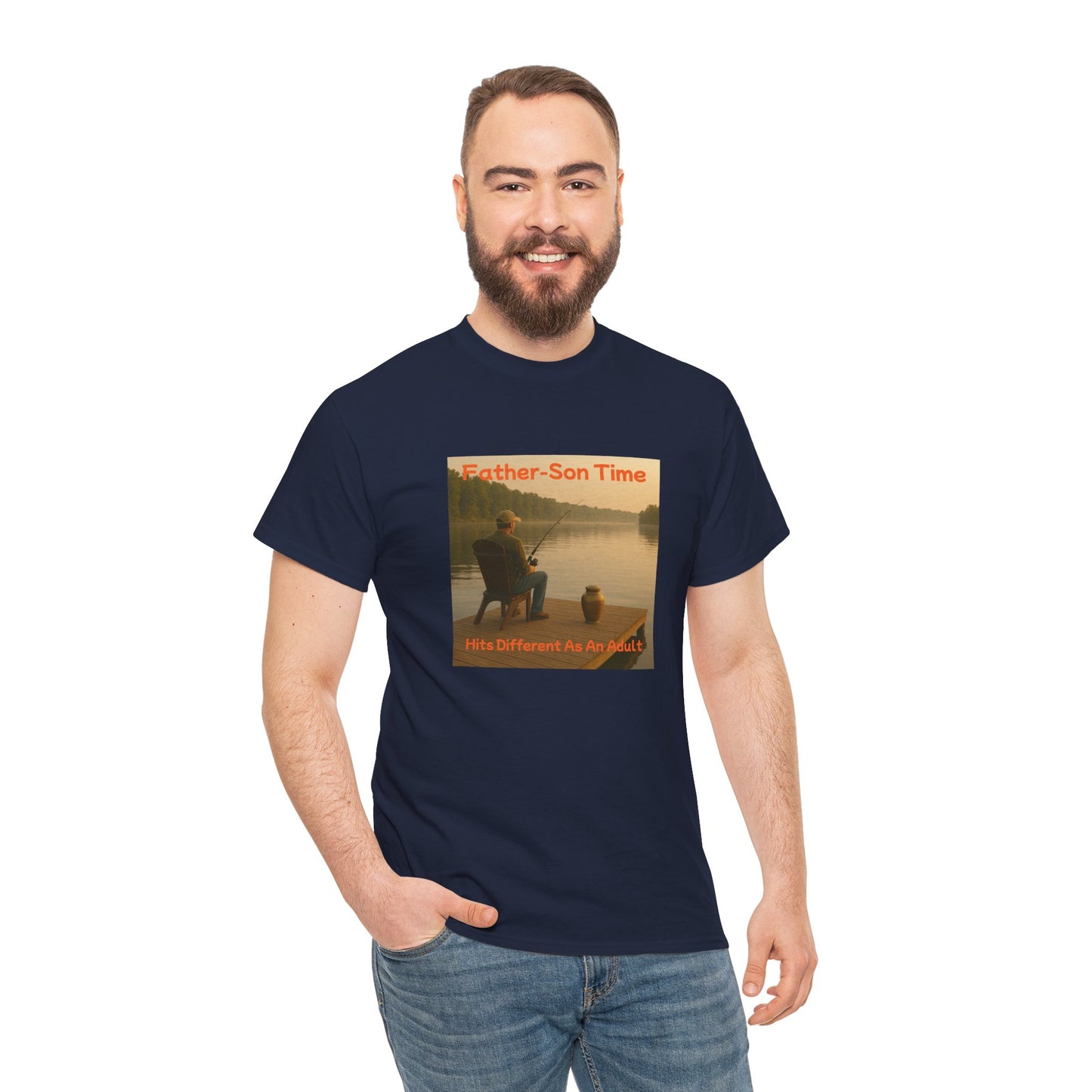 Father-Son Time - Unisex Heavy Cotton Tee
