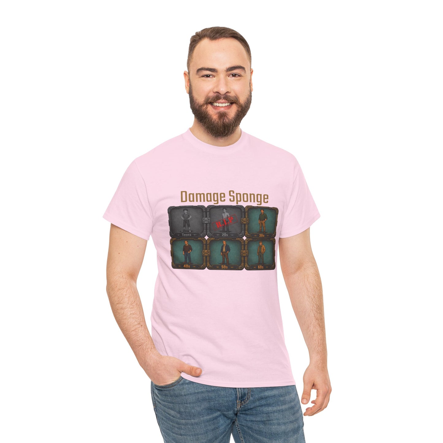 Damage Sponge - Unisex Heavy Cotton Tee