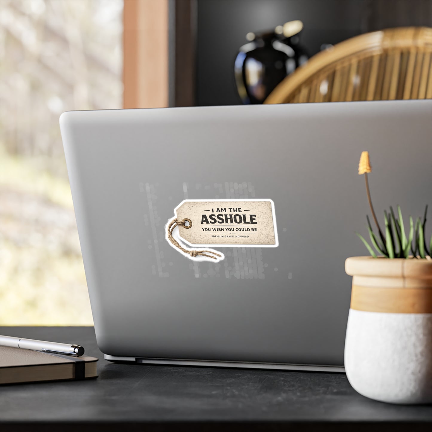 I am the Asshole - Kiss-Cut Vinyl Decals