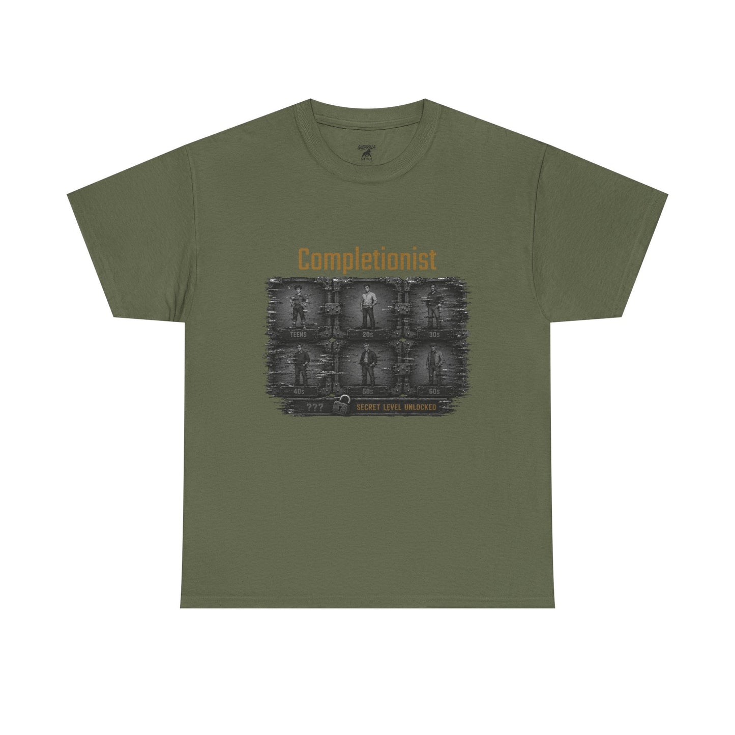 Completionist - Unisex Heavy Cotton Tee
