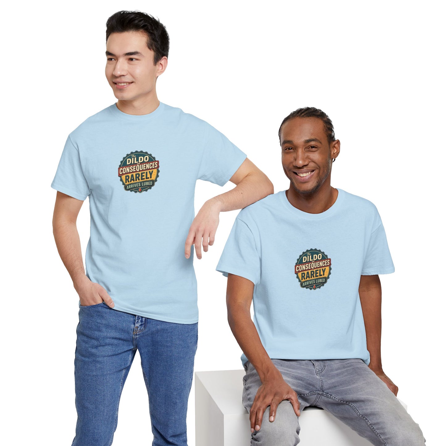 Dildo of Consequences - Unisex Heavy Cotton Tee